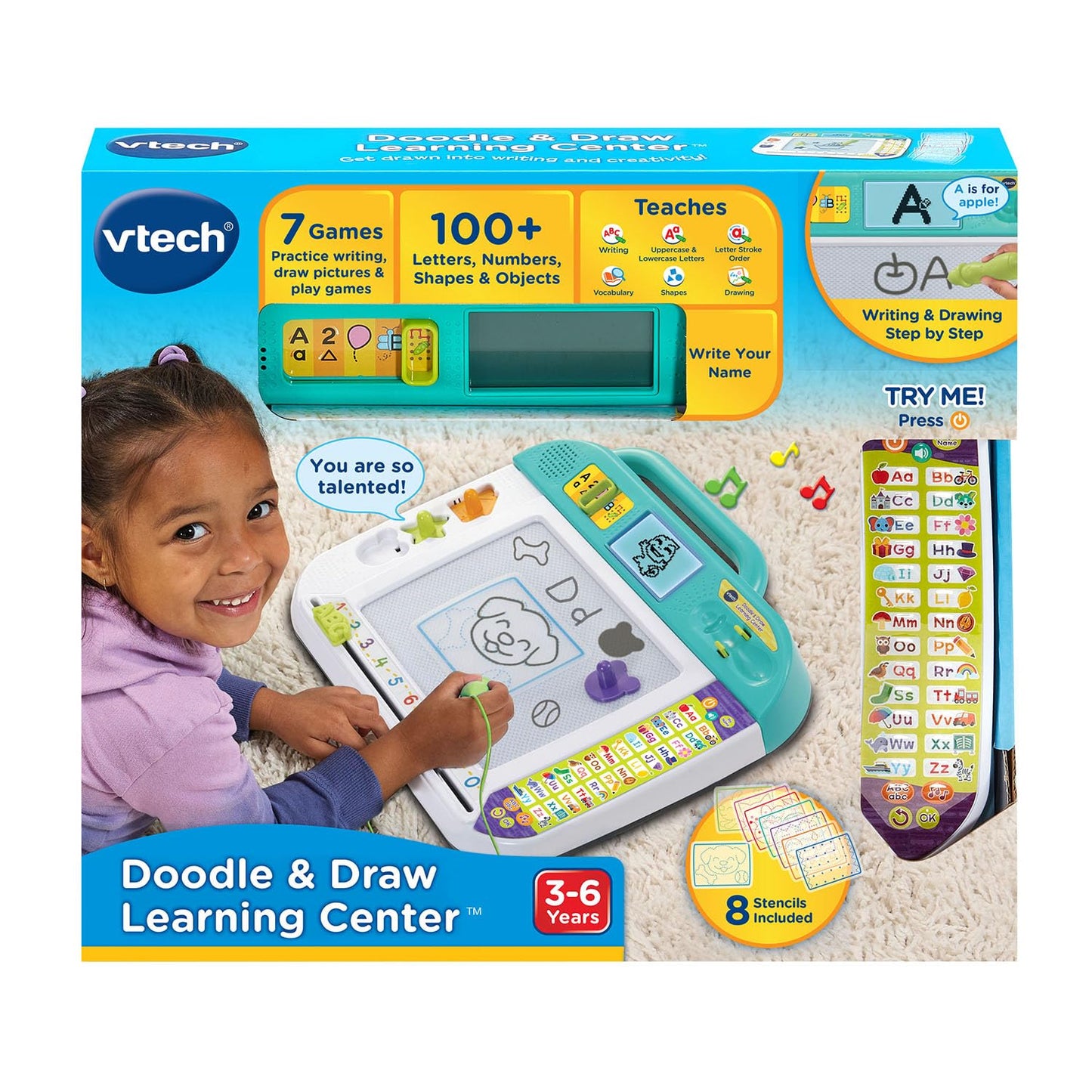 VTech Doodle & Draw Learning Center (English Version)