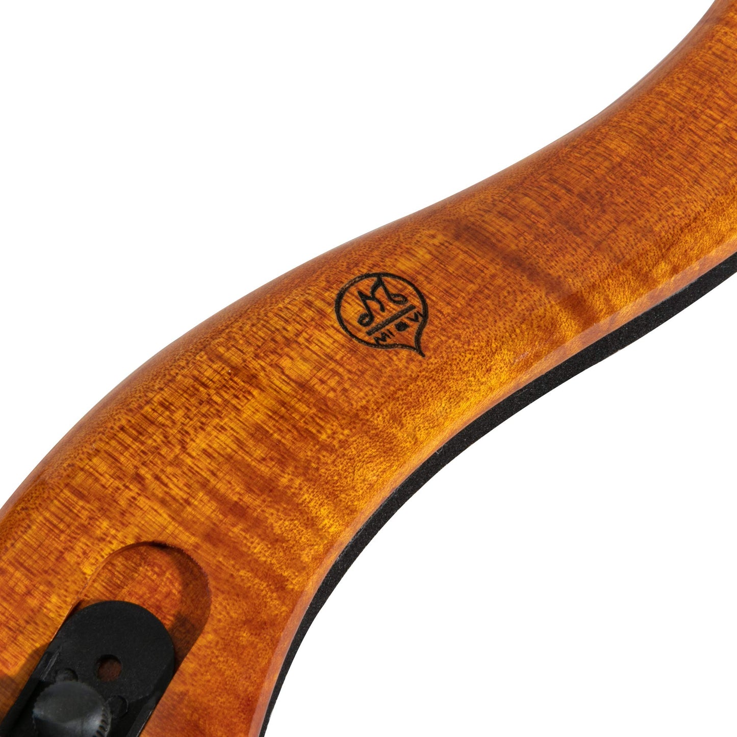 Classic Viola Shoulder Rest for 15”-17” Viola (Full Size) with Adjustable Height | Collapsible | Real Maple Wood | Excellent Support Grip - By MIVI Music