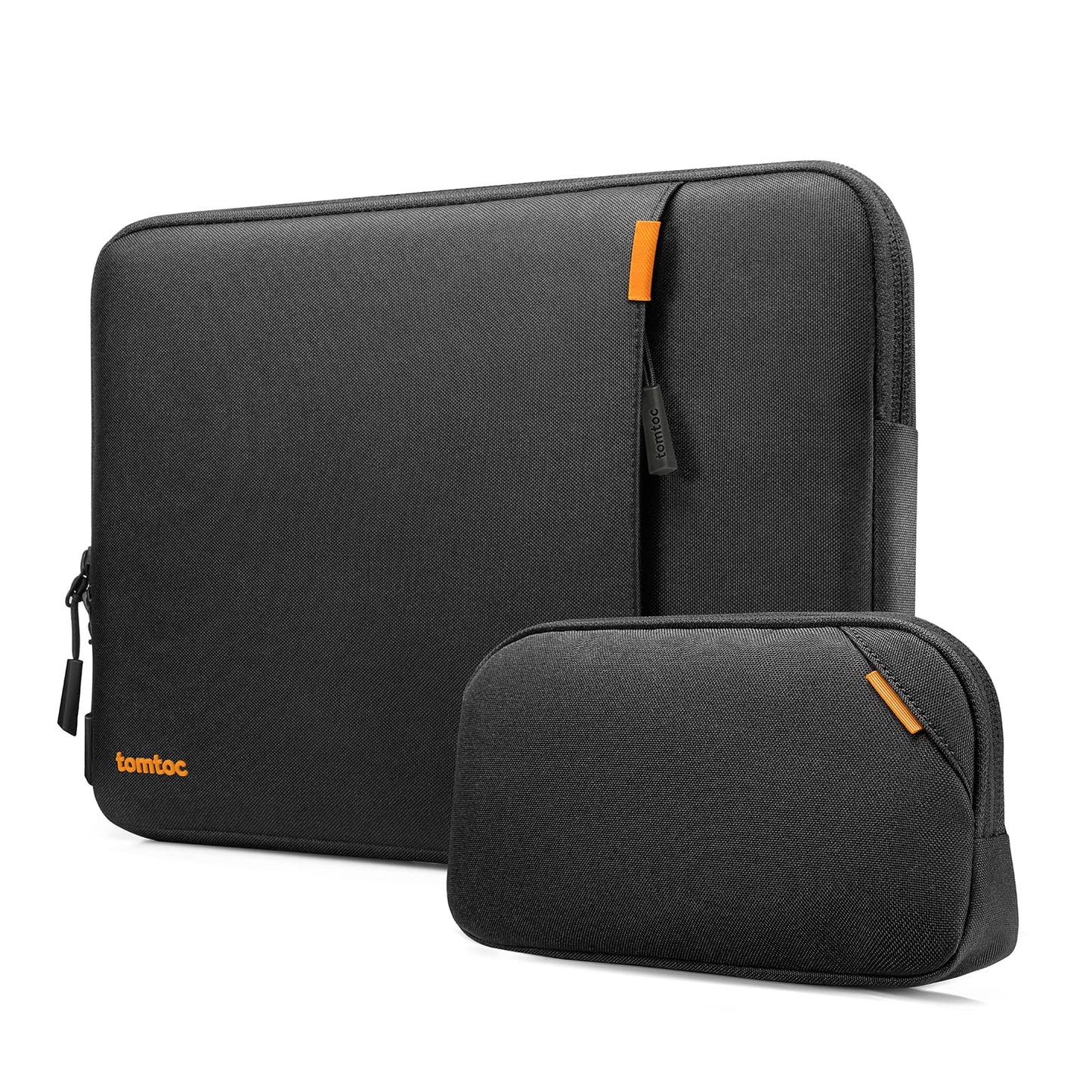tomtoc 360 Protective Laptop Sleeve Set for 16-inch MacBook Pro M5 Pro/Max (2026) A3428 A3429, M4/M3/M2/M1 A3403 A3186 A2991 A2780, Water-Resistant Laptop Case with Accessory Pouch Fits Dell XPS 16