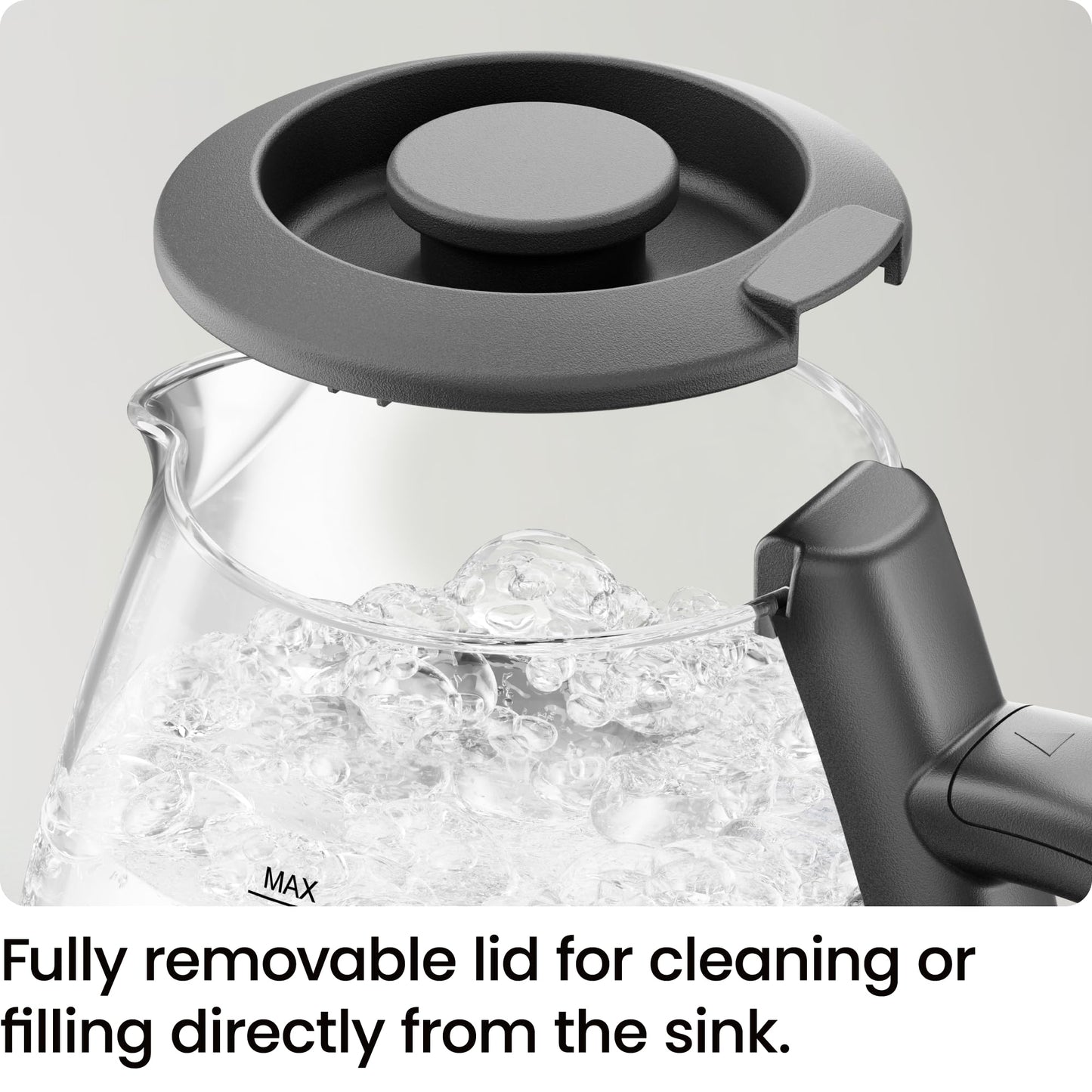 Chefman 1L Electric Tea Kettle with LED Lights, Automatic Shut Off, Removable Lid, Boil-Dry Protection, Hot Water Electric Kettle Water Boiler, Electric Kettles for Boiling Water