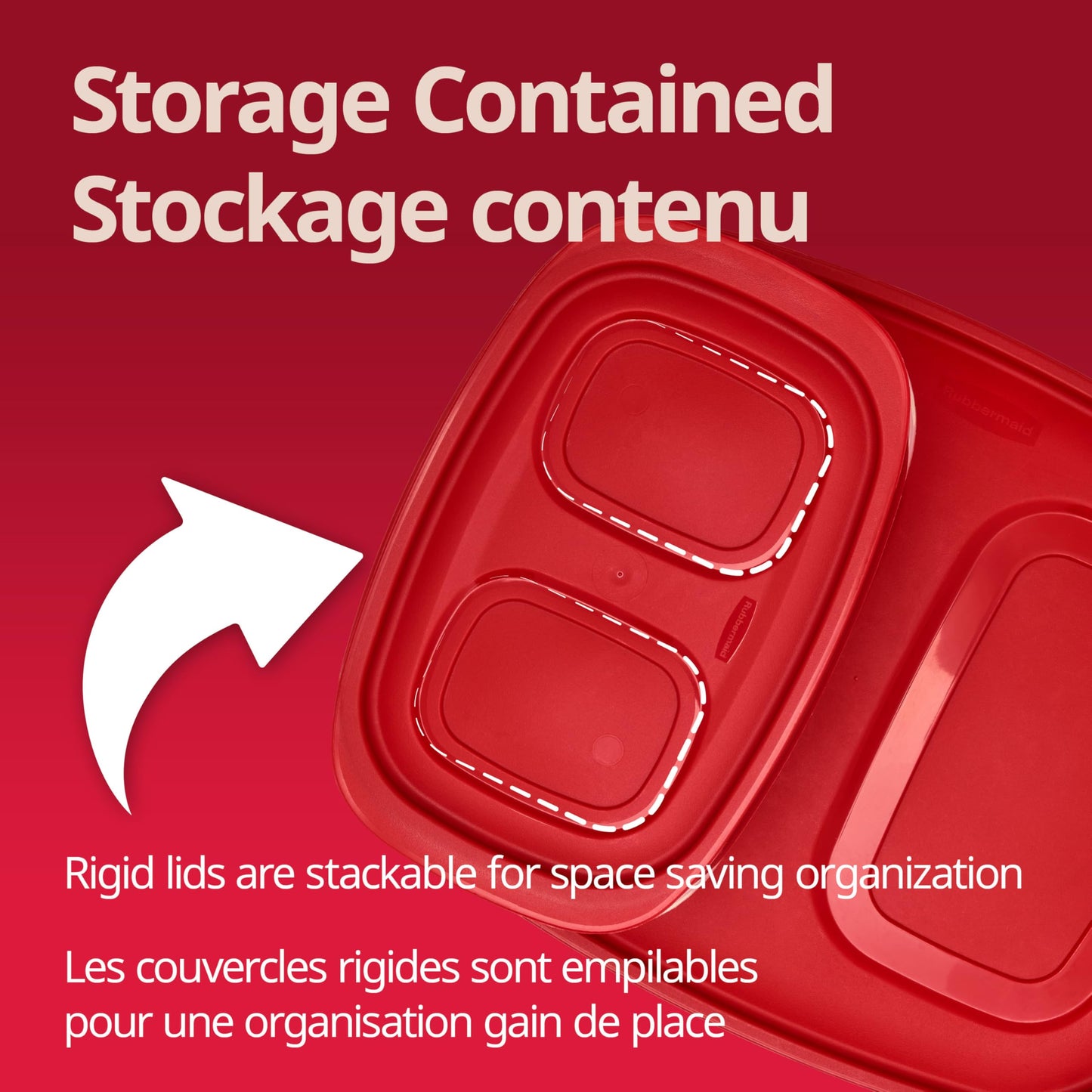 Rubbermaid EasyStore Food Storage Containers with Lids, 38-Piece Set