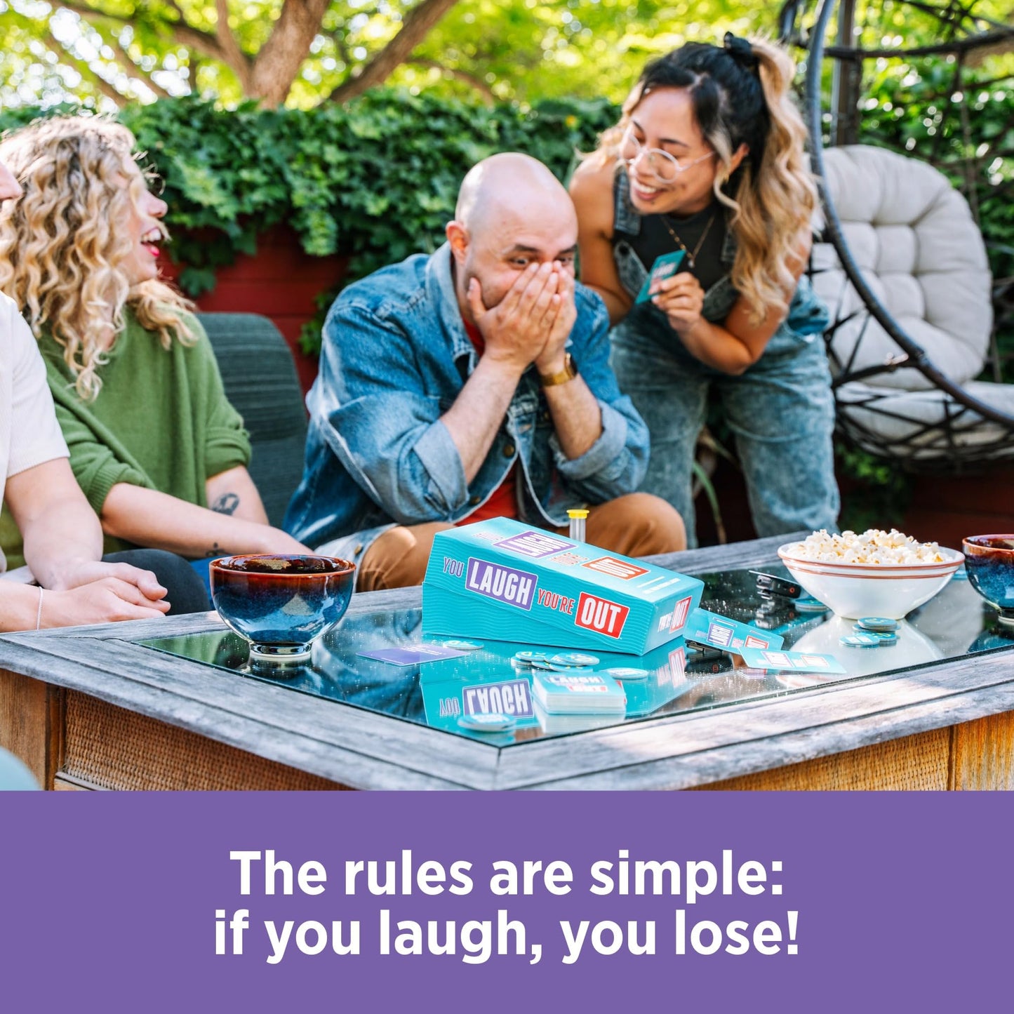 You Laugh You're Out - A Family Party Game for People Who Can't Keep A Straight Face