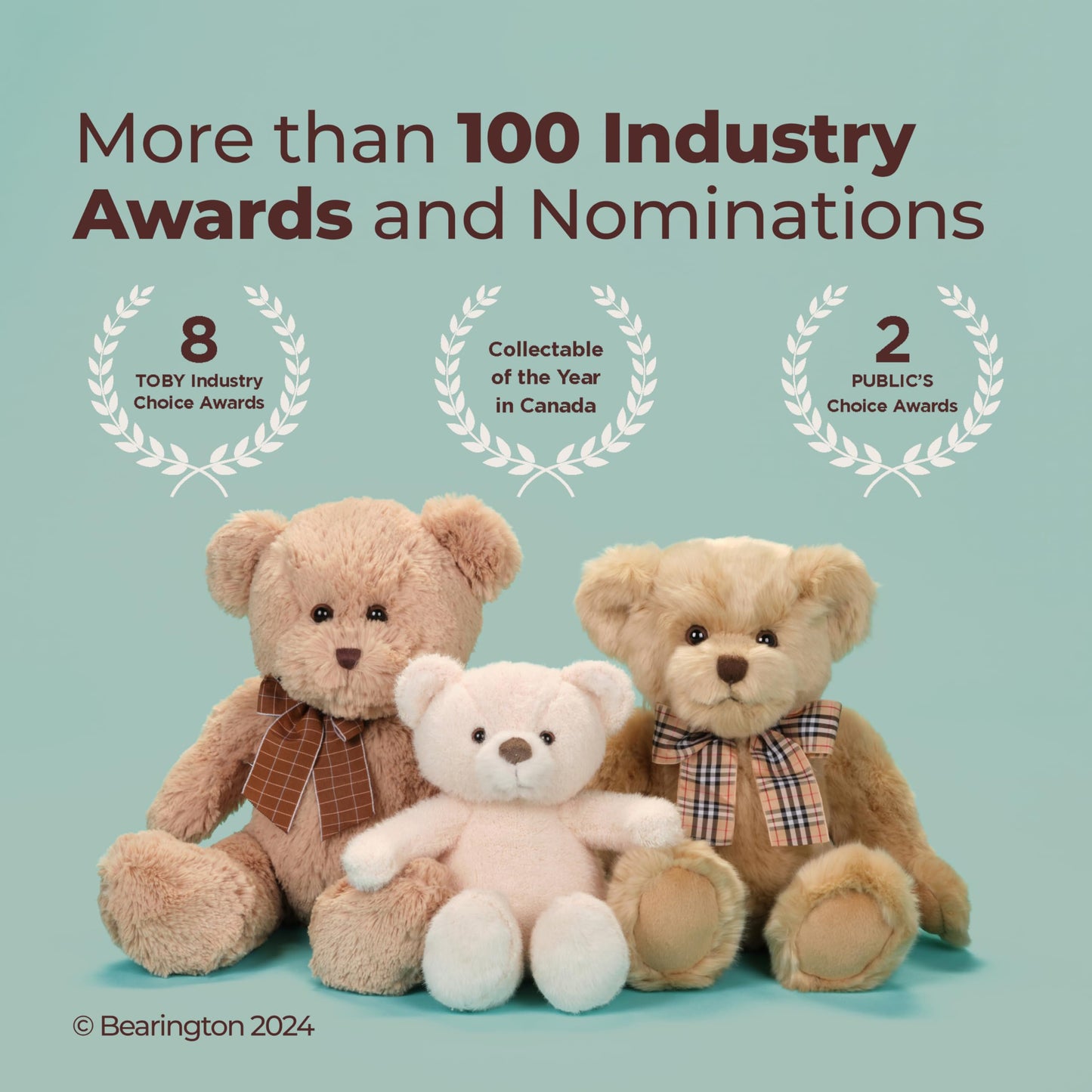 Bearington Tabby Plush Stuffed Animal Orange Striped Tabby Cat, Kitten 15 inch