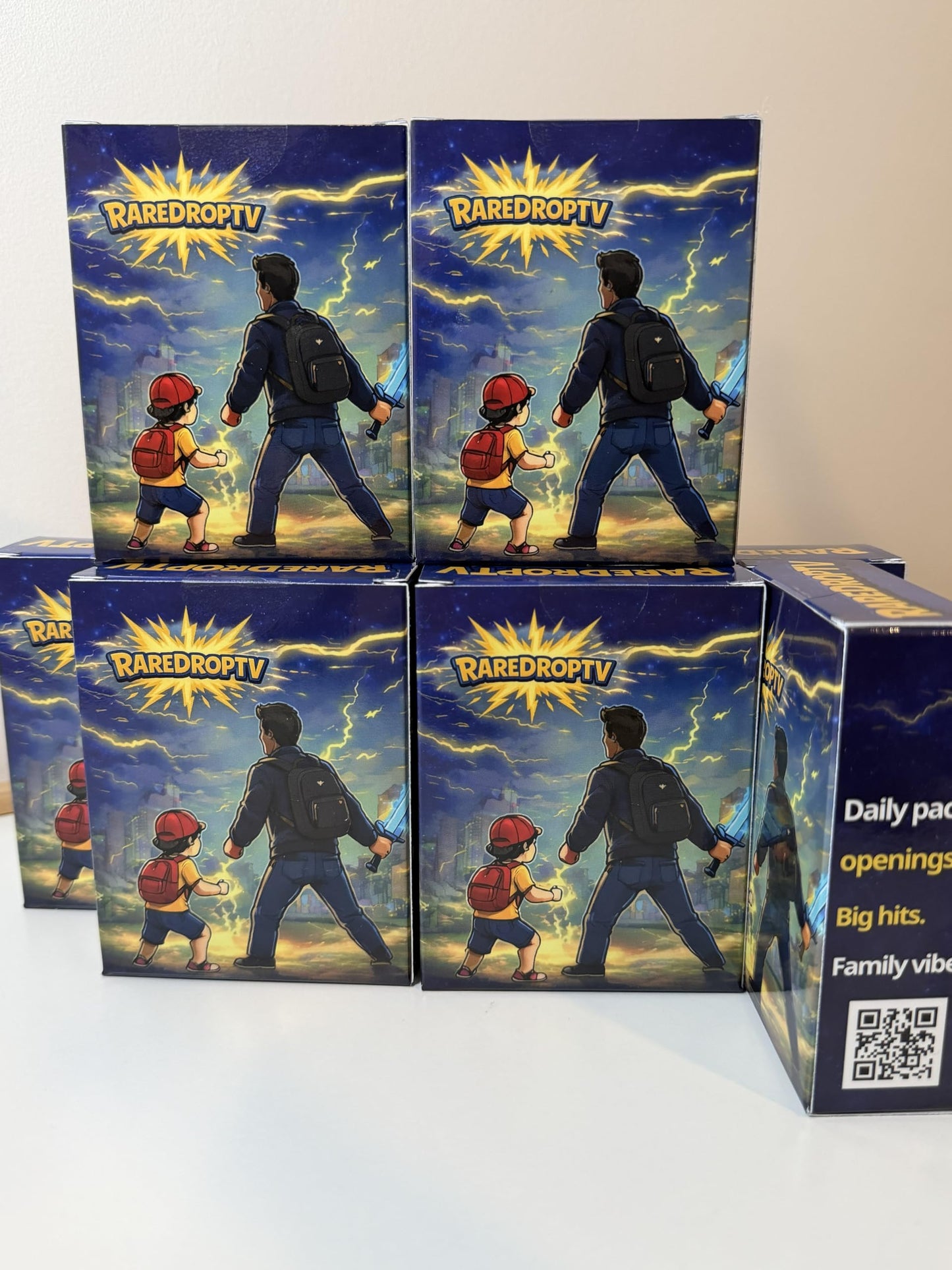 RareDropTV Pokémon Card Bundle – 60 Cards Lot | Includes Rare, Holo, Trainer & Energy Cards | Storage Box Included | Gift for Kids & Collectors
