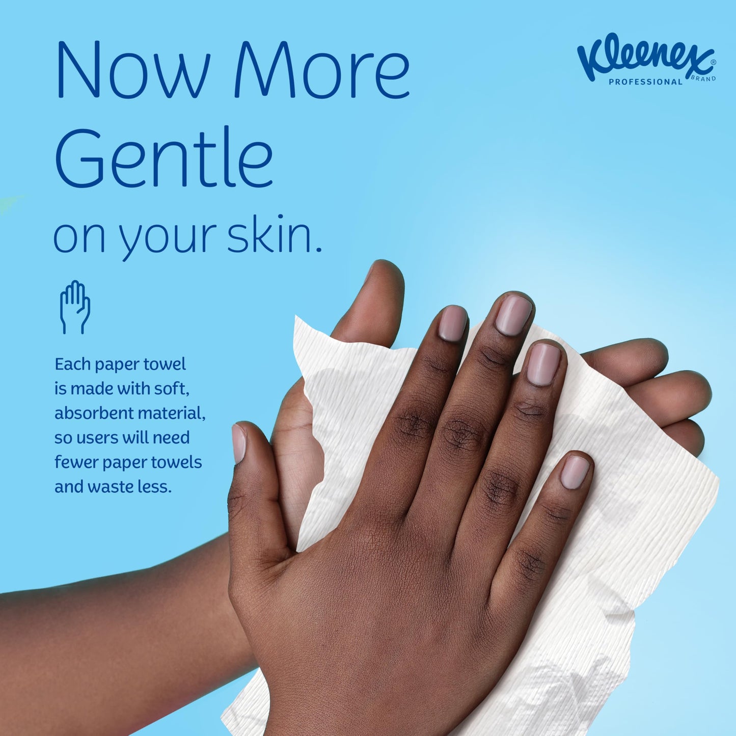 Kleenex Professional Universal Multifold Paper Towels, Bulk (02046), Absorbency Pockets, 9.2" x 9.4" Towel, White (150 Sheets/Pack, 8 Packs/Case, 1,200 Sheet Total)