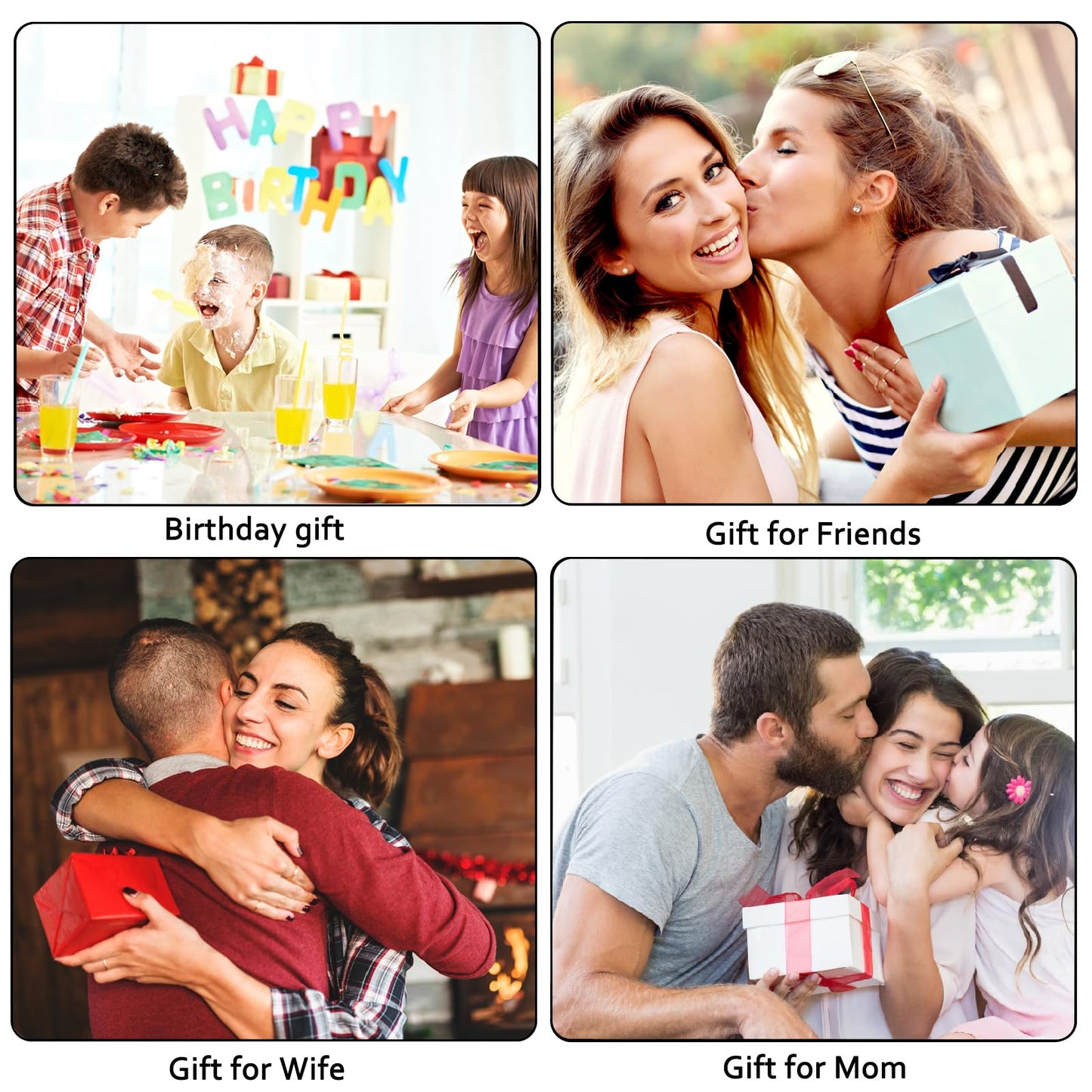 50Pack Positive Gifts Bulk Inspirational Teacher Dietitian End of Year Student Gifts,with Mini Animal Funny Card Organza Bag,Ideal for Employee Office Appreciation Bulk for Coworker Staff