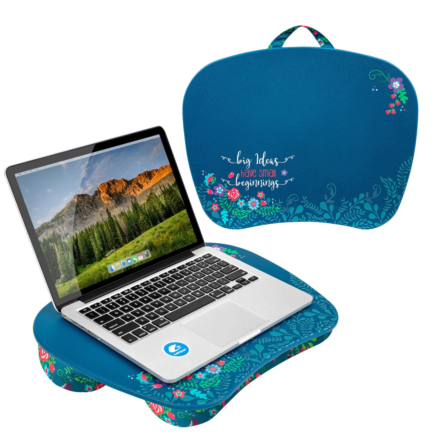 LapGear MyStyle Lap Desk - Big Ideas - Fits up to 15.6 Inch Laptops - Style No. 45311