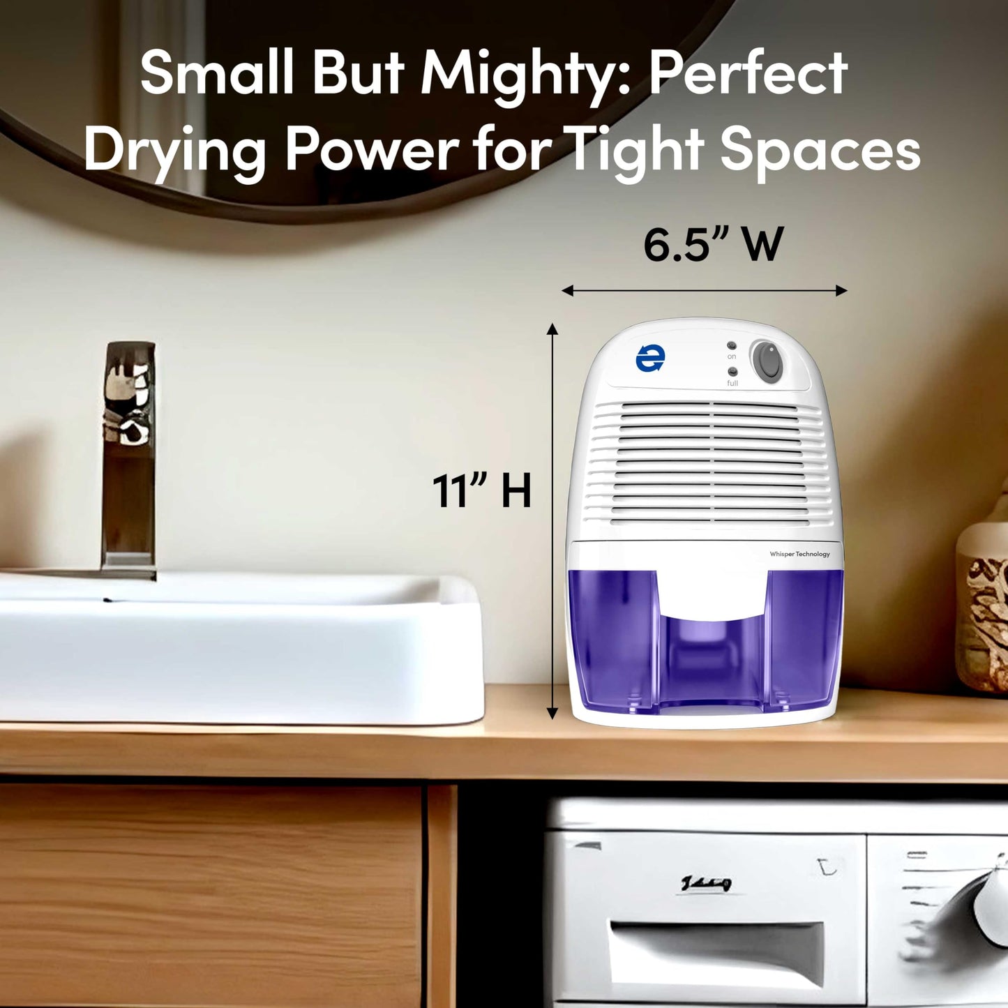 Momentum SM EDV1100 Eva-Dry Mini Dehumidifier