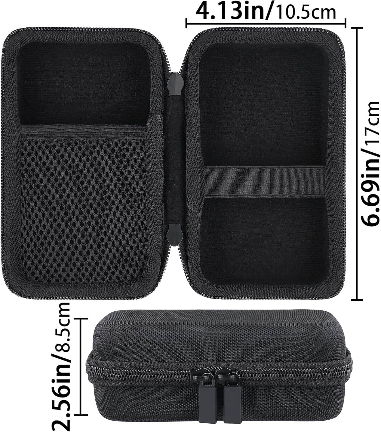 co2CREA Hard Case Compatible with Zoom R4 MultiTrak handheld 4-Track Recorder, Case Only