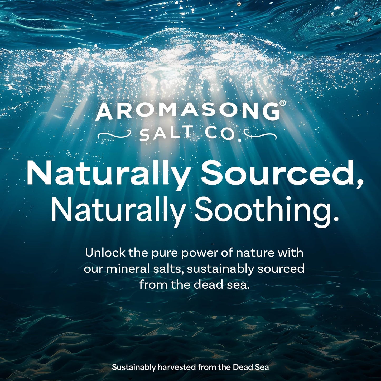Aromasong Magnesium Flakes, 100% Pure, from The Dead Sea, Highly Concentrated Raw Magnesium Bath Soak, 5443g