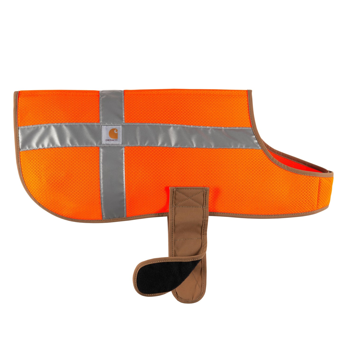 Carhartt Mesh Safety Dog Vest, Hi-Visibility Lightweight Dog Vest, Hunter Orange, Large