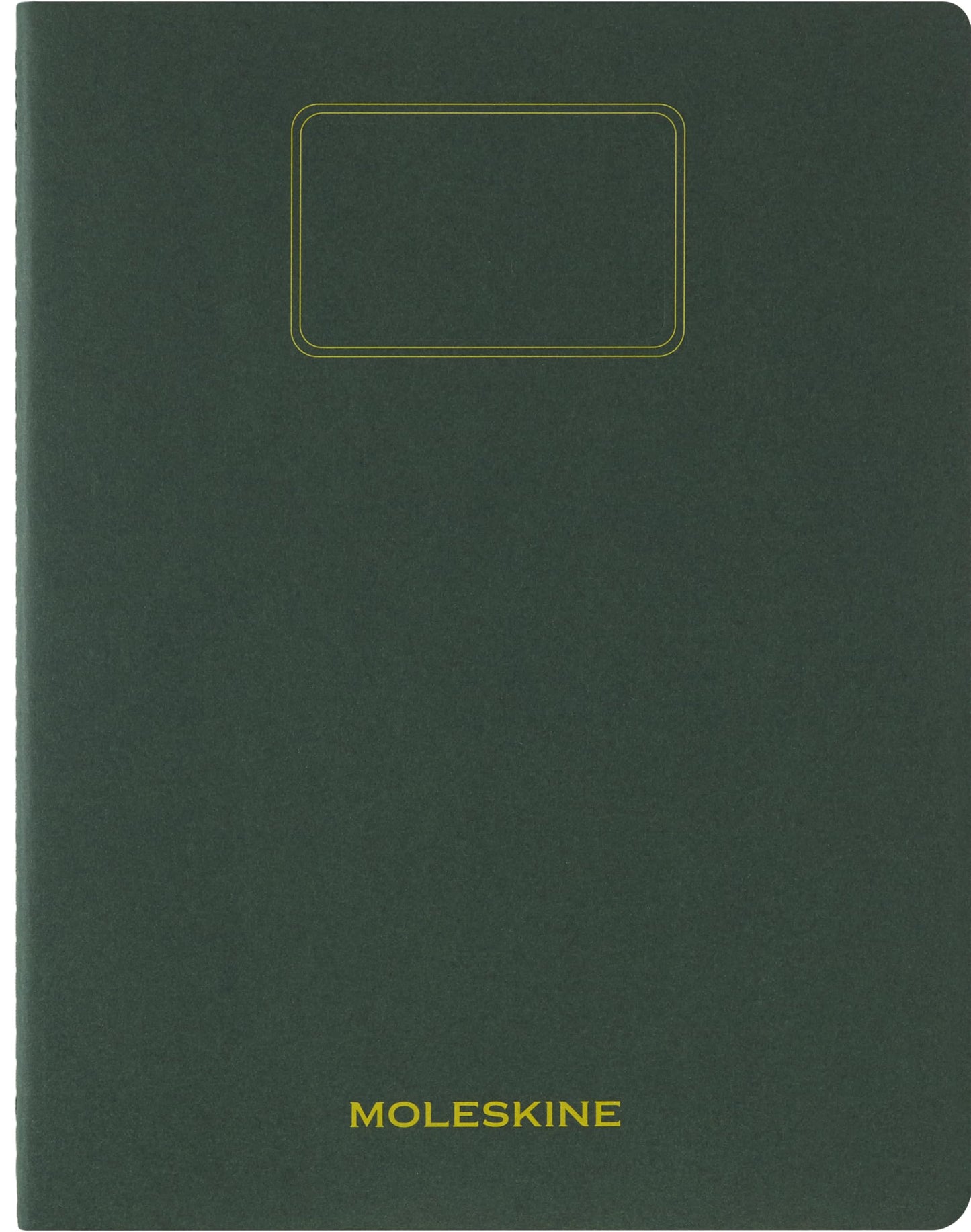 Moleskine Student Cahier Journals (Set of 2), Soft Cover, Ruled, XXL (8.5" x 11"), Myrtle Green