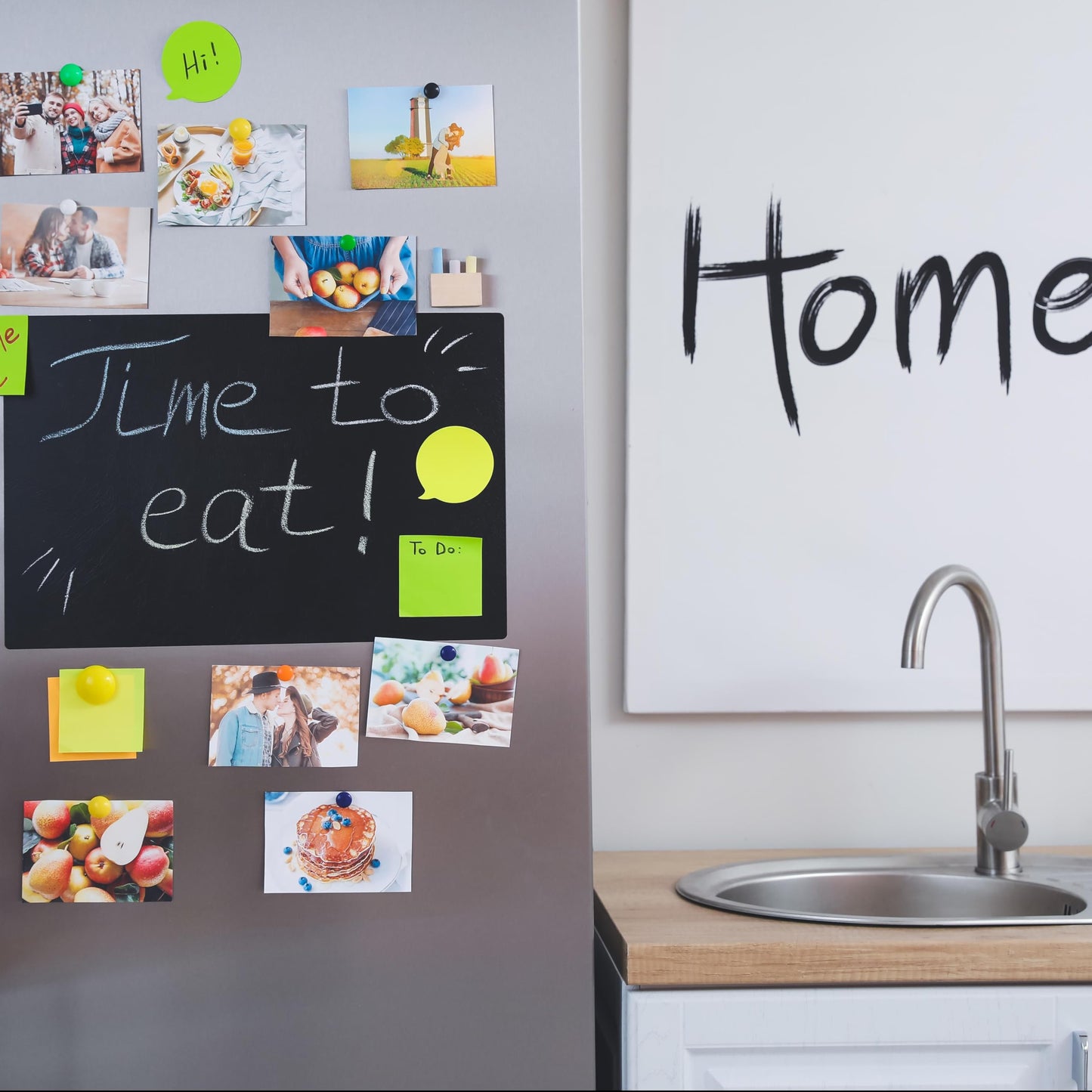 Magnetic Chalkboard Wallpaper Stick and Peel, 90 * 120cm(36" x 47"Chalk Board Contact Paper with Adhesive on Wall for School, Office, Kitchen Fridge, Drawing with Dustless Chalk