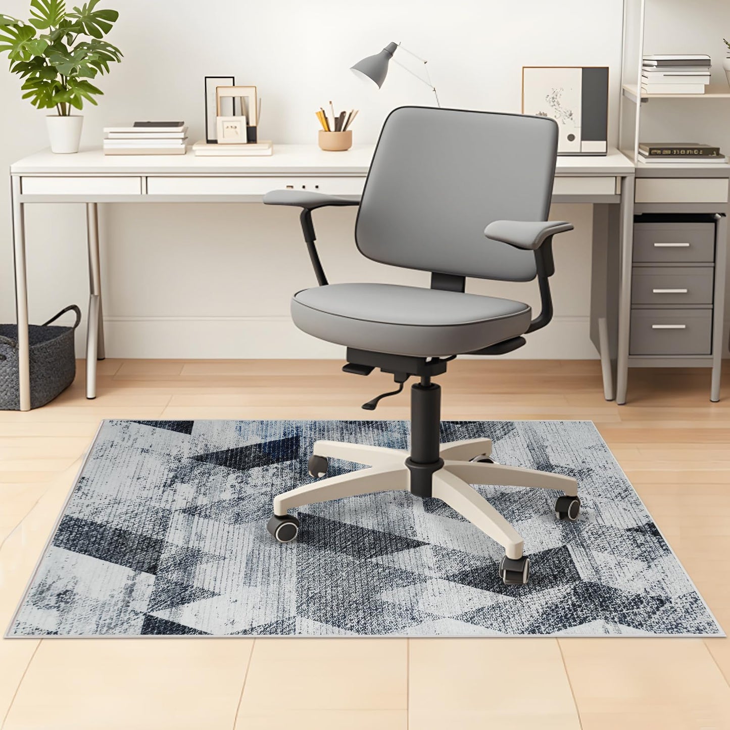 Office Chair Mat 35"x47", Chair Mat for Hardwood Floor, Non-Slip Computer Chair Mats, Mats for Under Desk Chairs, Desk Chair Mats Floors Protector for Office Home, Floor Mat for Offices Chair
