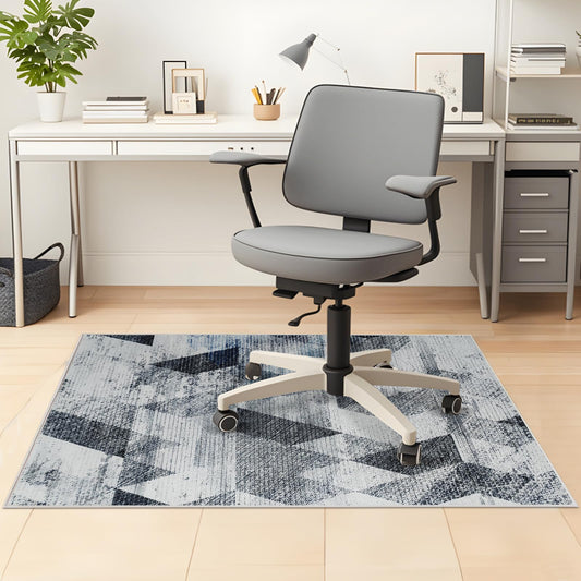 Office Chair Mat 35"x47", Chair Mat for Hardwood Floor, Non-Slip Computer Chair Mats, Mats for Under Desk Chairs, Desk Chair Mats Floors Protector for Office Home, Floor Mat for Offices Chair
