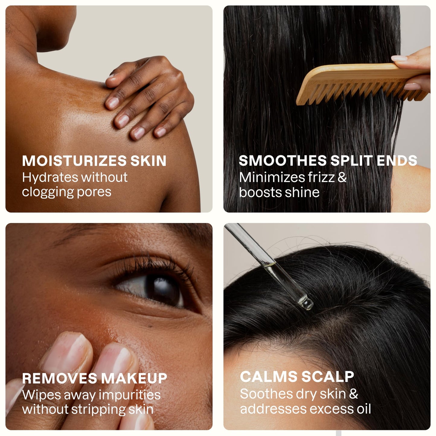 Cliganic Organic Jojoba Oil 946ml, 100% Pure | Bulk, Natural Cold Pressed Unrefined Hexane Free Oil for Hair & Face