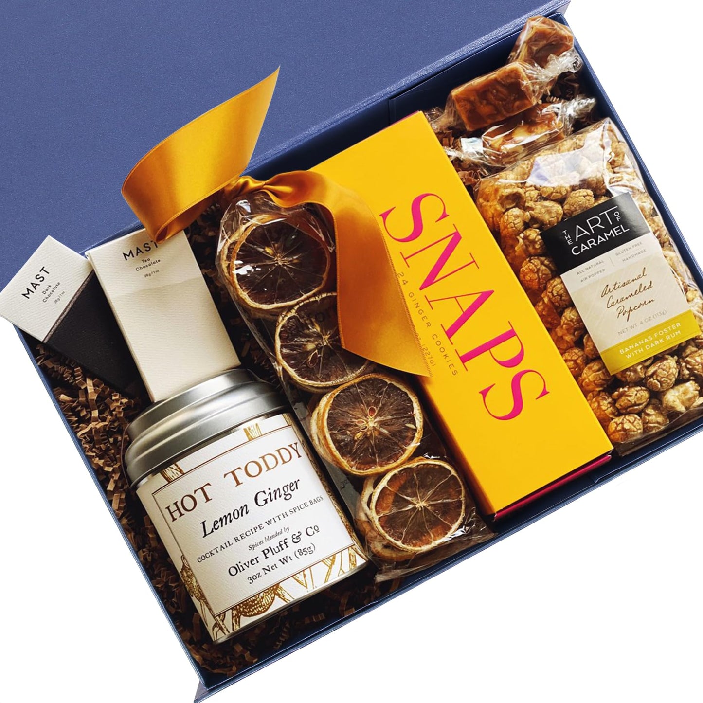 Aimyoo Navy Blue Magnetic Gift Boxes with Lids 13.8x9x4.3 in, Large Bridesmaid Groomsman Proposal Box, Rectangle Collapsible Box for Graduation Storage 5 Pack