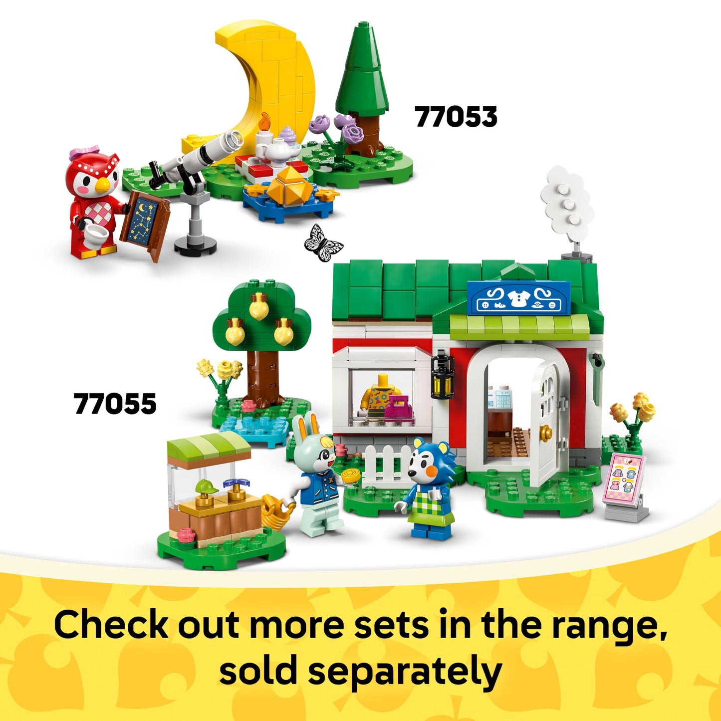 LEGO Animal Crossing Leif's Caravan & Garden Shop Building Toy - Animal Crossing Toy Figure and Playset for Kids, Girls and Boys, Ages 7+ - Pretend Play Gift Idea for Birthdays - 77054