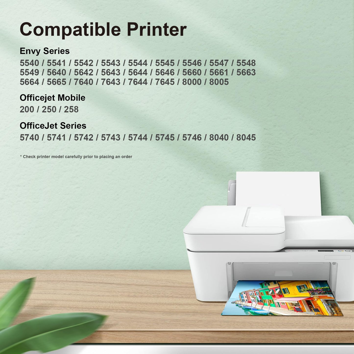 62XL Ink Cartridge Black and Tri Colour for HP 62 XL Ink Cartouche Encre Replacement for HP 62 HP62 HP62XL for HP Envy 7640 5640 Printer Ink for HP 5660 5540 5600 7600 Deskjet 250 258 200 5740 Printer