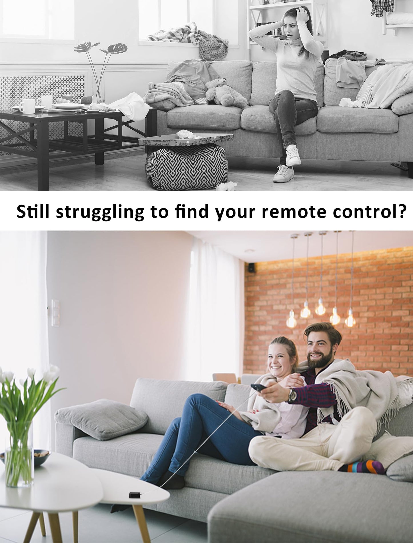 10Pack Remote Control Tether, 6.5 Ft Remote Leash, Retractable Safety with Adjustable Lock Strap for TV Remotes, Game Controllers, and Tablets - Perfect for Showrooms