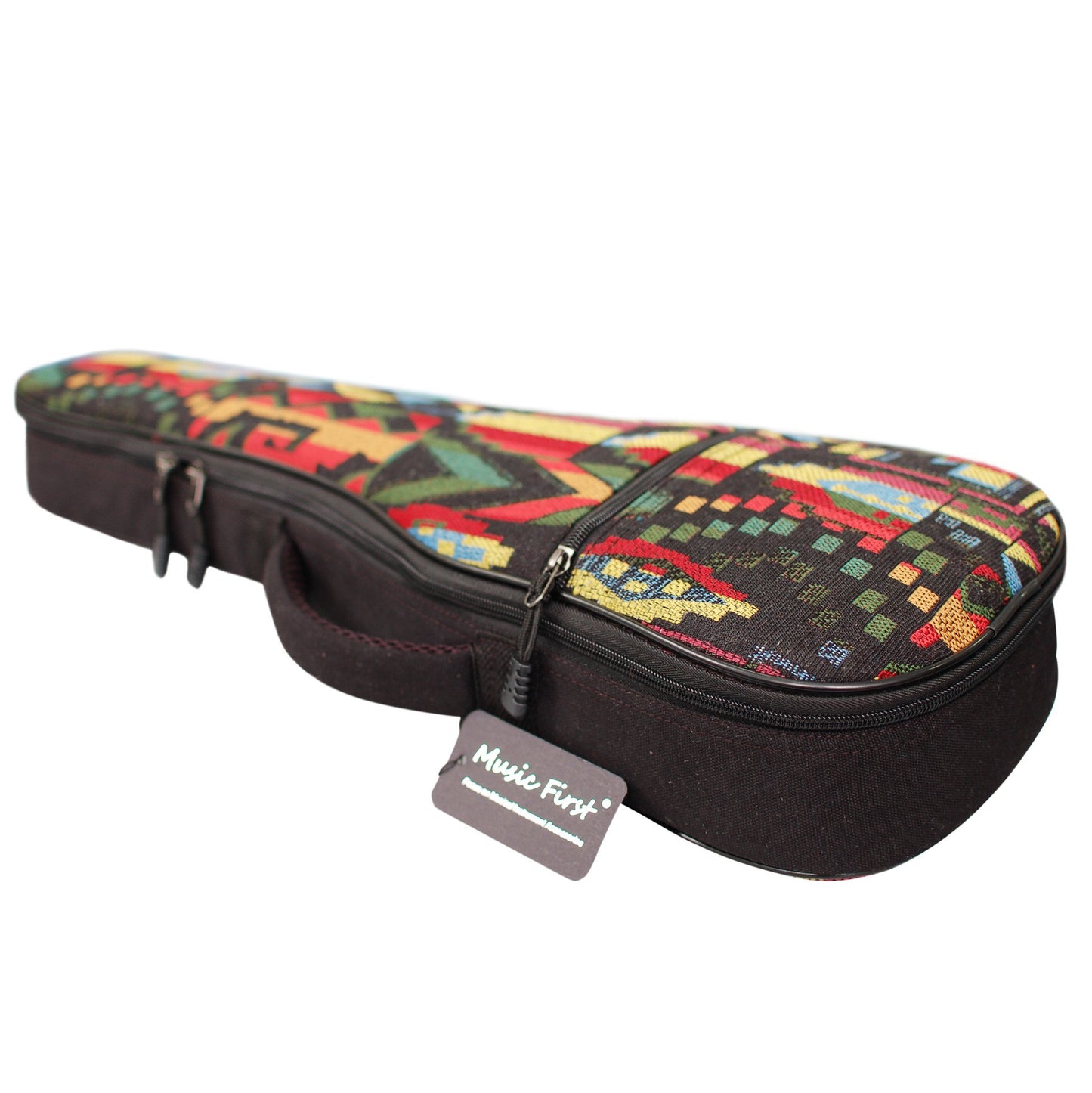 MUSIC FIRST Woven THE NATIVE Vintage Style Ukulele case ukulele bag ukulele gig bag (26~27 inch Tenor, The Native)
