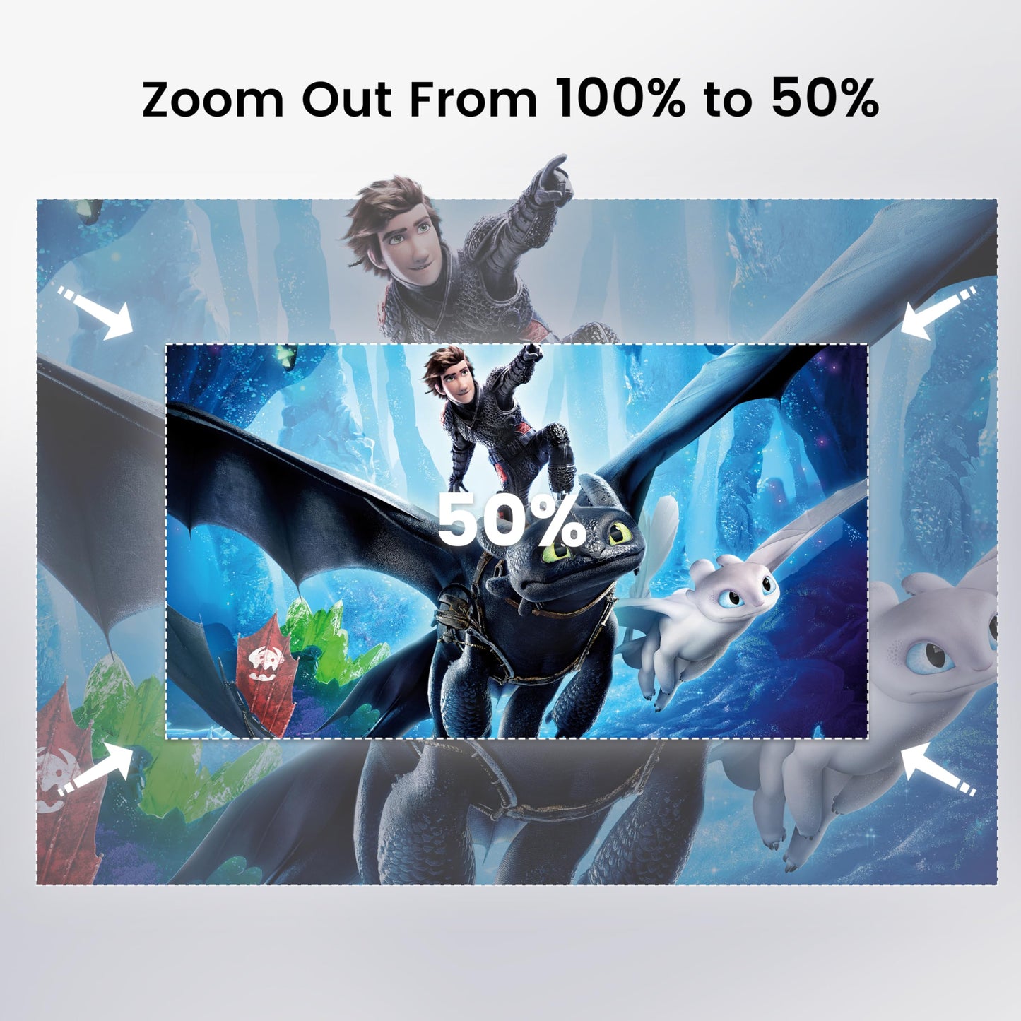 Projector with Auto Keystone/Electric Focus, PUTRIMS 1080P S28 Mini Projector WiFi and Bluetooth, Portable Projector 145°Adjustable Stand 50% Zoom 200" Screen for Phone/TV Stick/PS5/USB