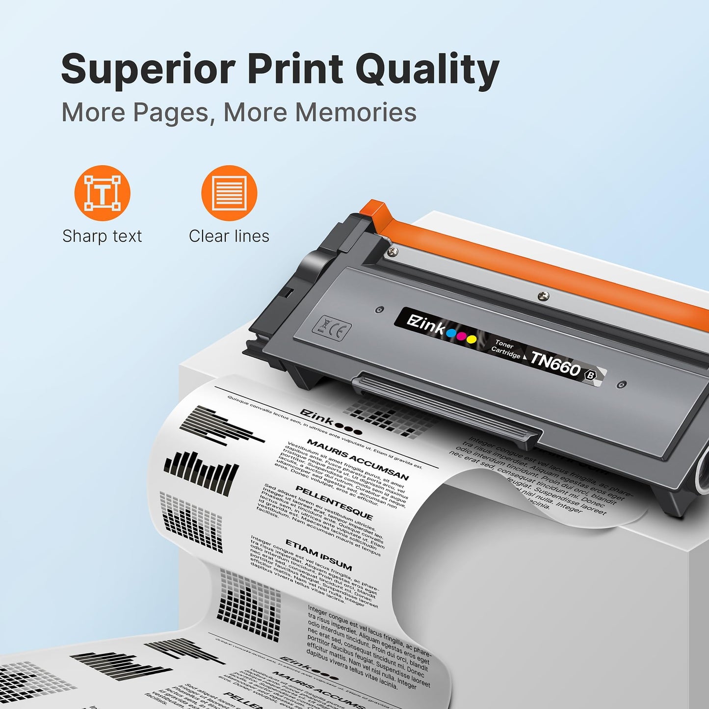 TN660 Toner Cartridges 4 Pack Compatible Replacement for Brother TN660 TN-660 TN630 for DCP-L2520DW MFC-L2740DW HL-L2320D HL-L2360DW DCP-L2540DW MFC-L2700DW MFC-L2720DW Printer High Capacity Black