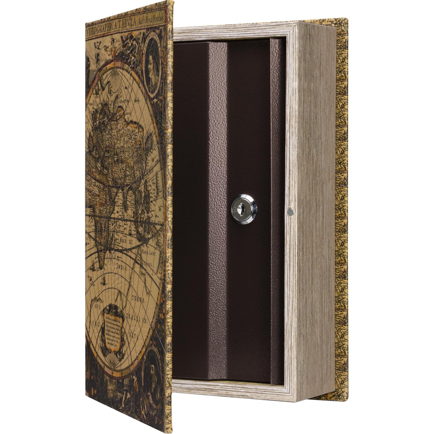 Barska Optics Antique Map Diversion Book Lock Box