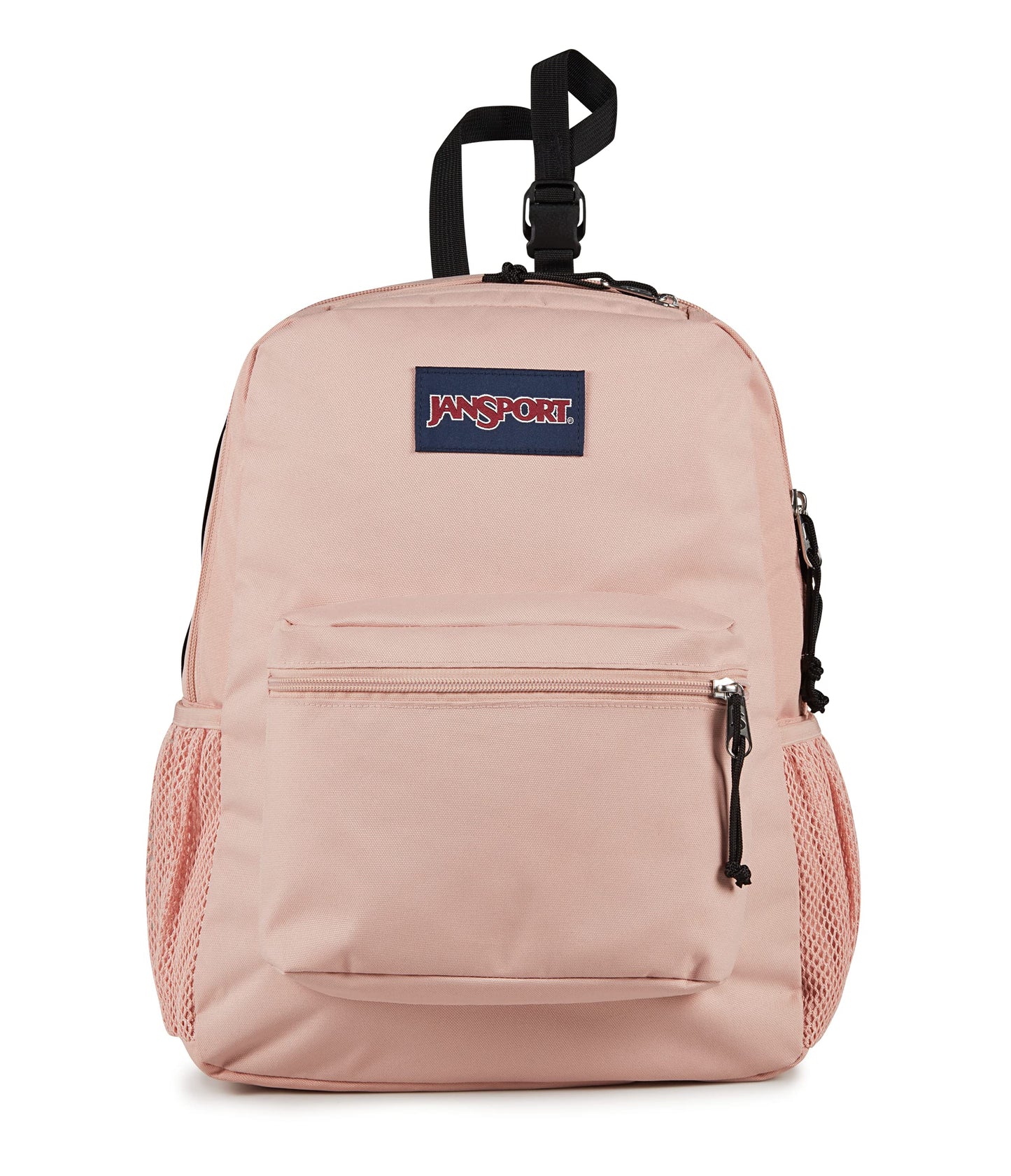 JanSport Central Adaptive Backpack – Wheelchair & Walker Compatible, Tuck-Away Shoulder Straps, Adjustable Backrest Loops & Anchor Straps, Misty Rose