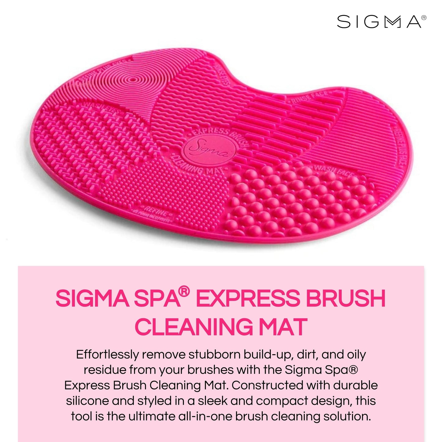 Sigma Beauty Express Brush Cleaning Mat
