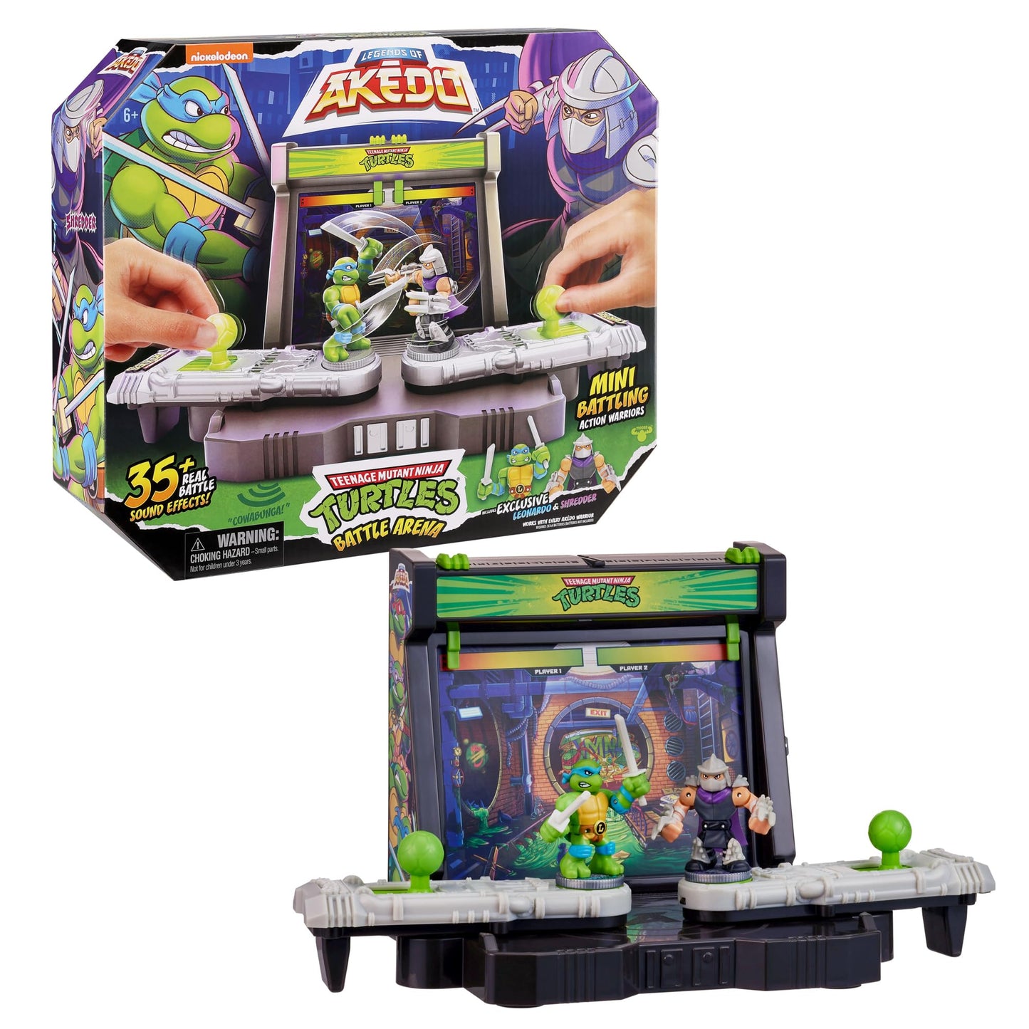 Akedo TMNT S1 Battle Arena