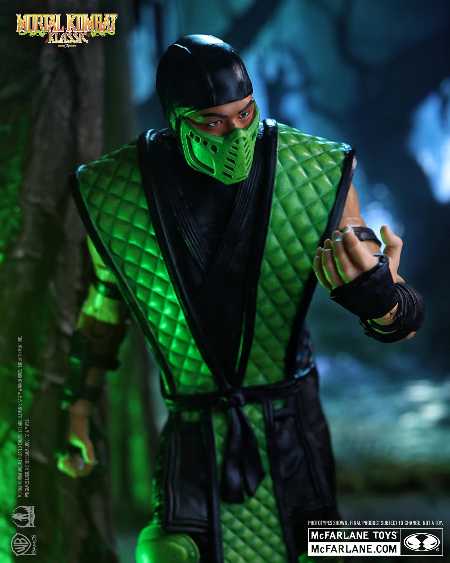 Mortal Kombat - 7in Reptile Action Figure Klassic - McFarlane Toys