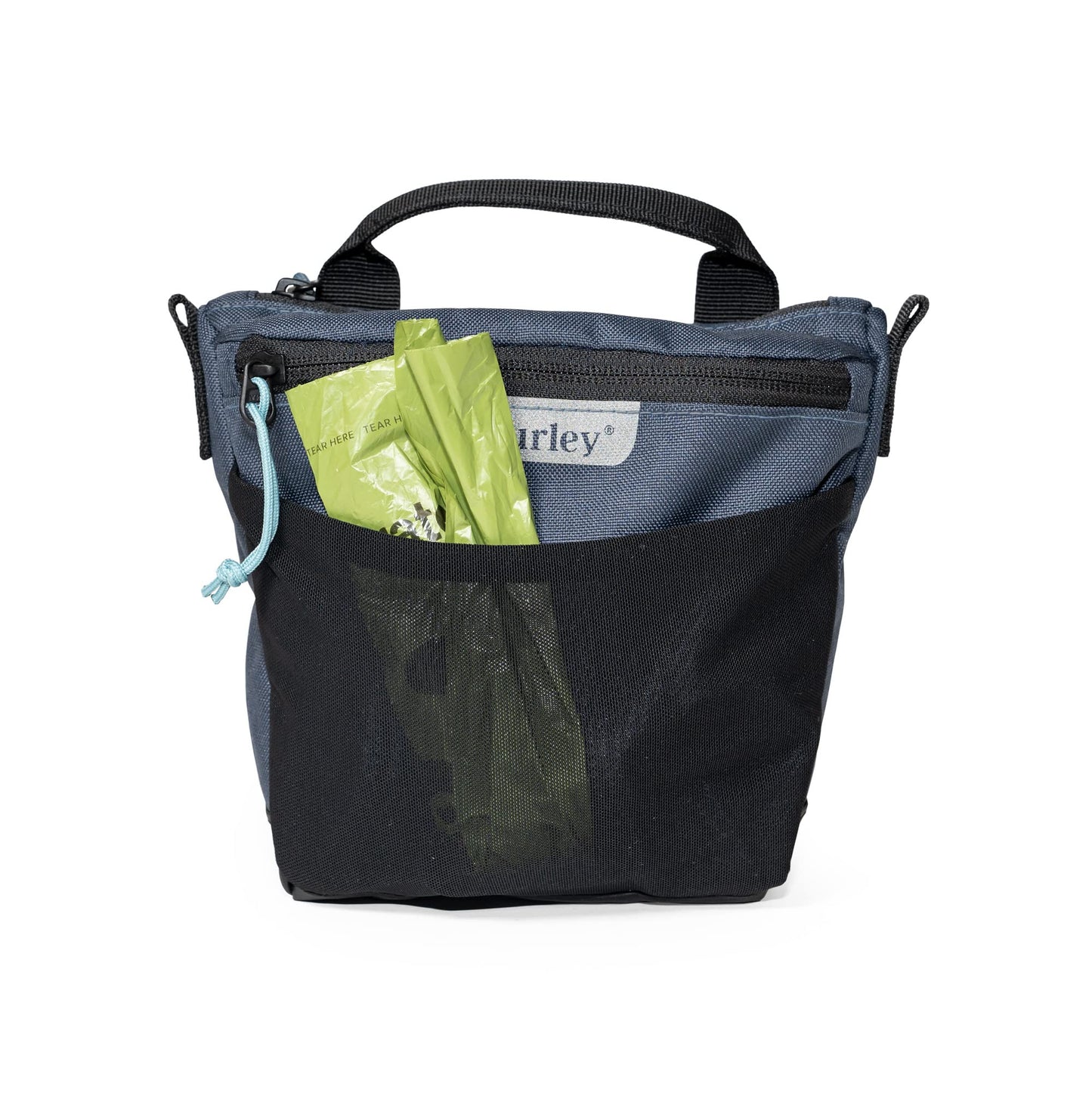 Burley Pet Trailer Pouch for Dog Bike Trailer, Midnight Marionberry, Black and Early Juniper