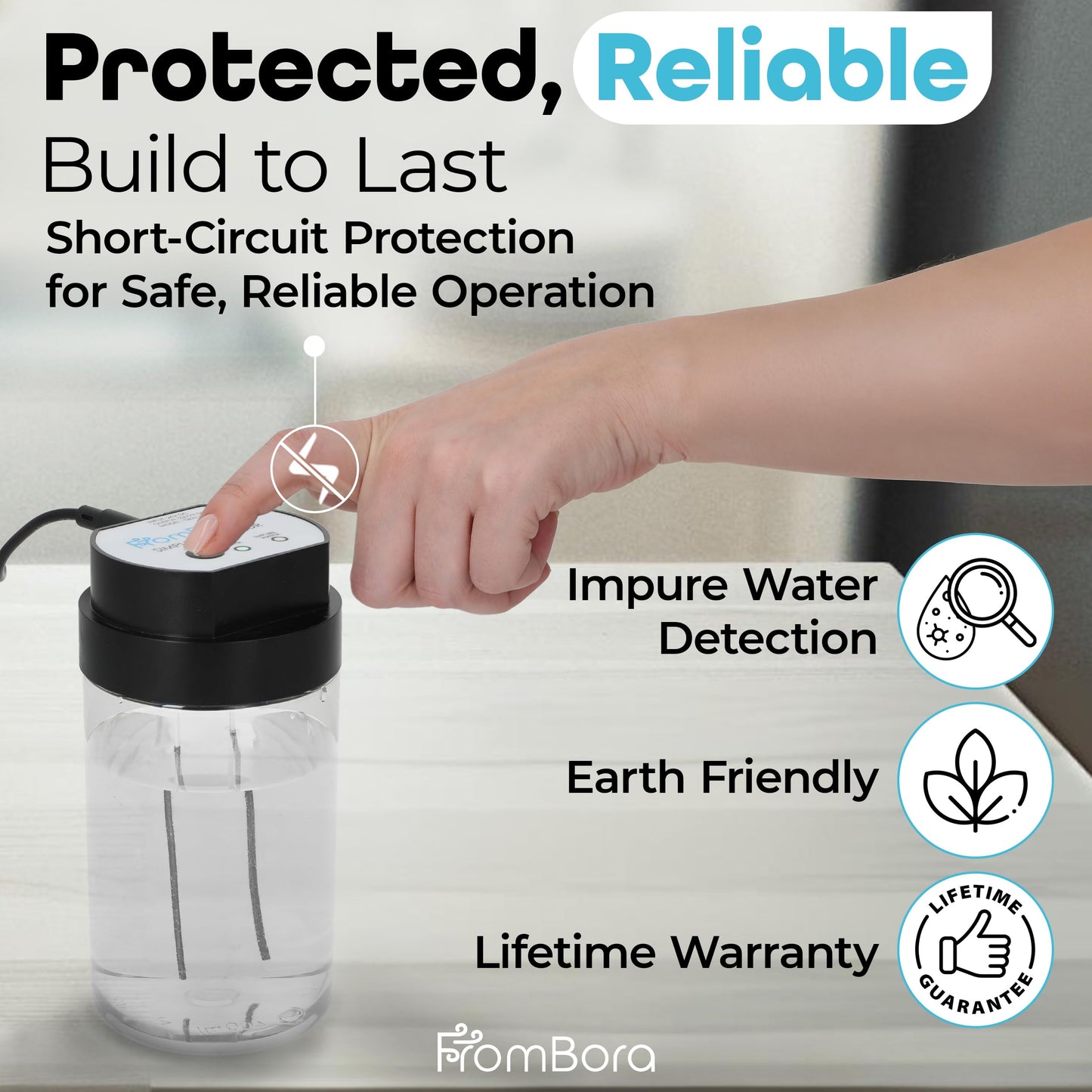 Colloidal Silver Generator Kit – 99.99% (Ag) Rods, TDS Meter Colloidal Silver Machine, Impure Water Indicator, Water Ionizer Machine for Home, Travel Bag, Simple Kit