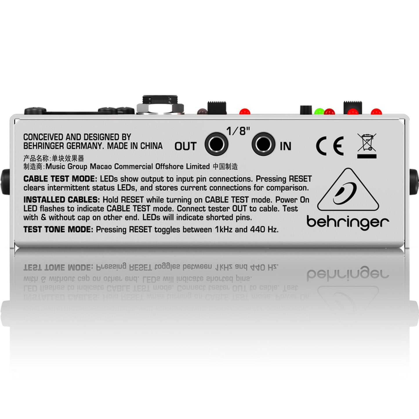 Behringer CT100 Professional 6-in-1 Cable Tester