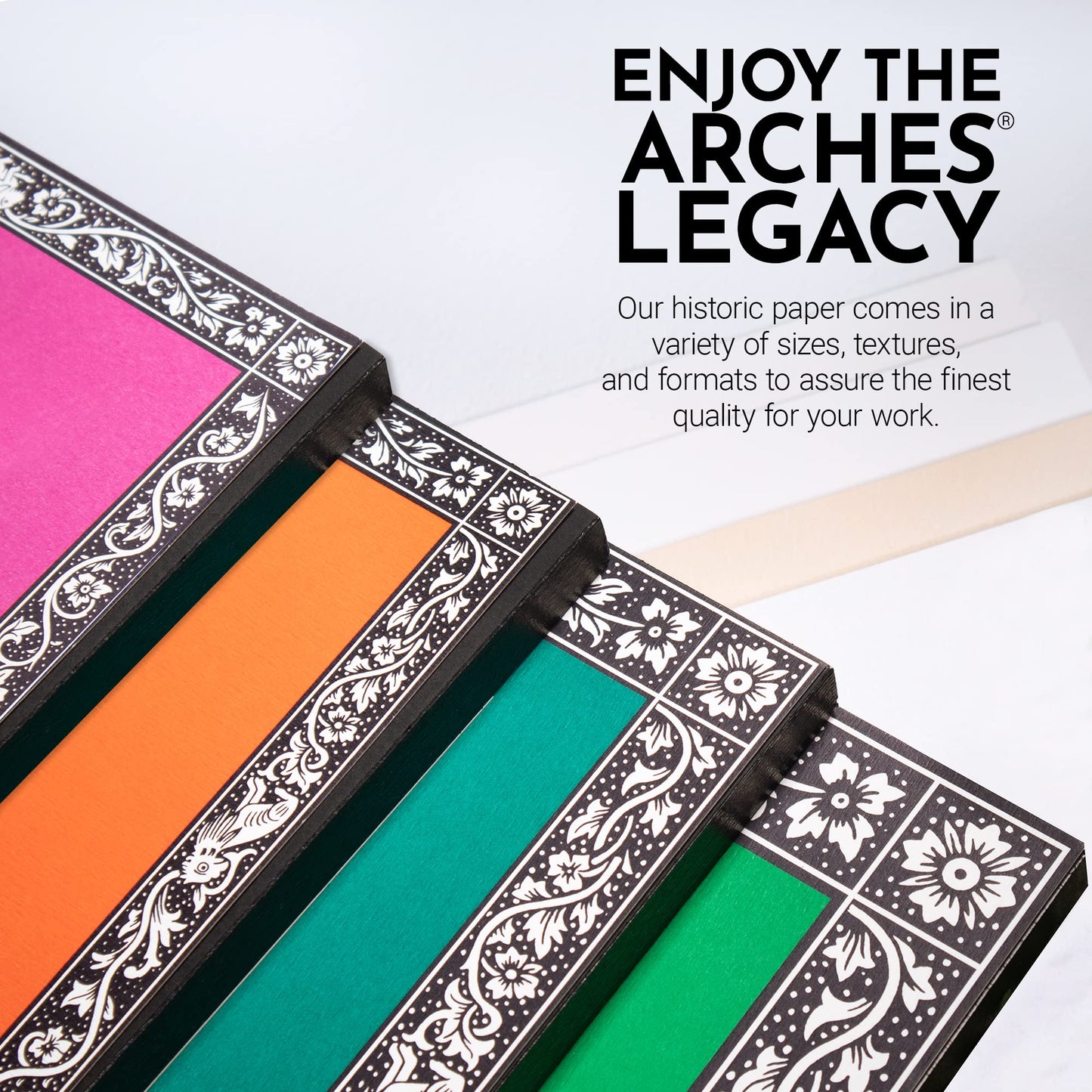 Arches Watercolor Paper Block, Cold Press, 7" x 10", 140 Pound