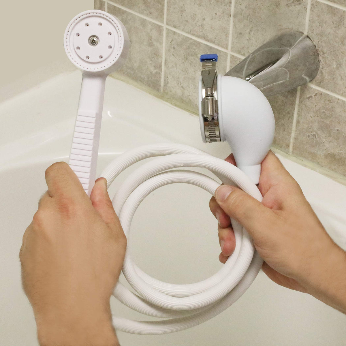 Danco 10086 VersaSpray Handheld Shower, White