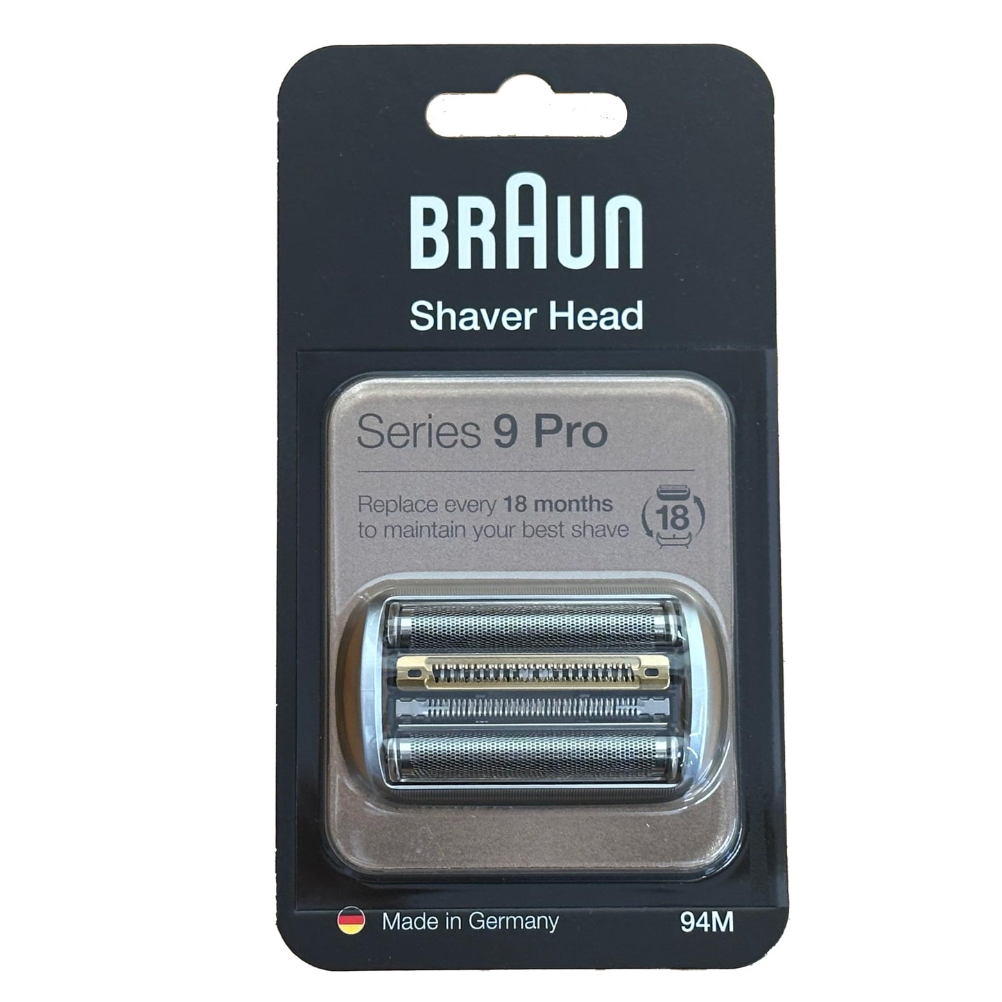 Braun Shaver Replacement Blade Series 9 Pro 94M (Overseas Version to F/C94M) Mesh Blade Inner Blade Integrated Cassette