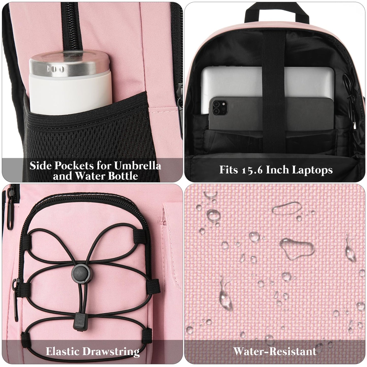 School Backpack for Girls,Laptop Backpack for Women,College School Bags Bookbag for Teens,Sac à Dos Femme Sac École Fille