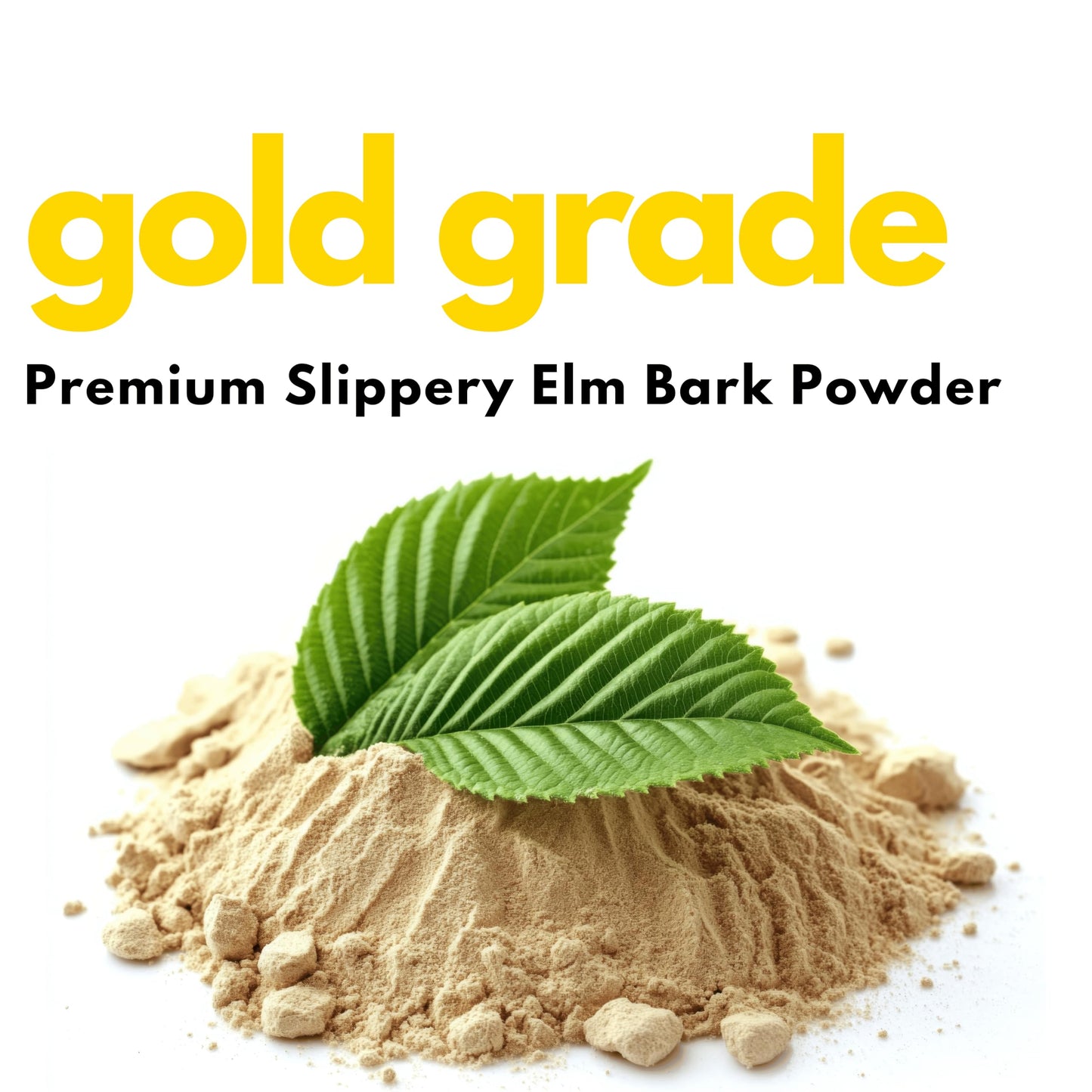 Slippery Elm Bark Powder 100g – Finely Ground Inner Bark for Herbal Teas, Capsules, and DIY Applications BY ELO’S PREMIUM