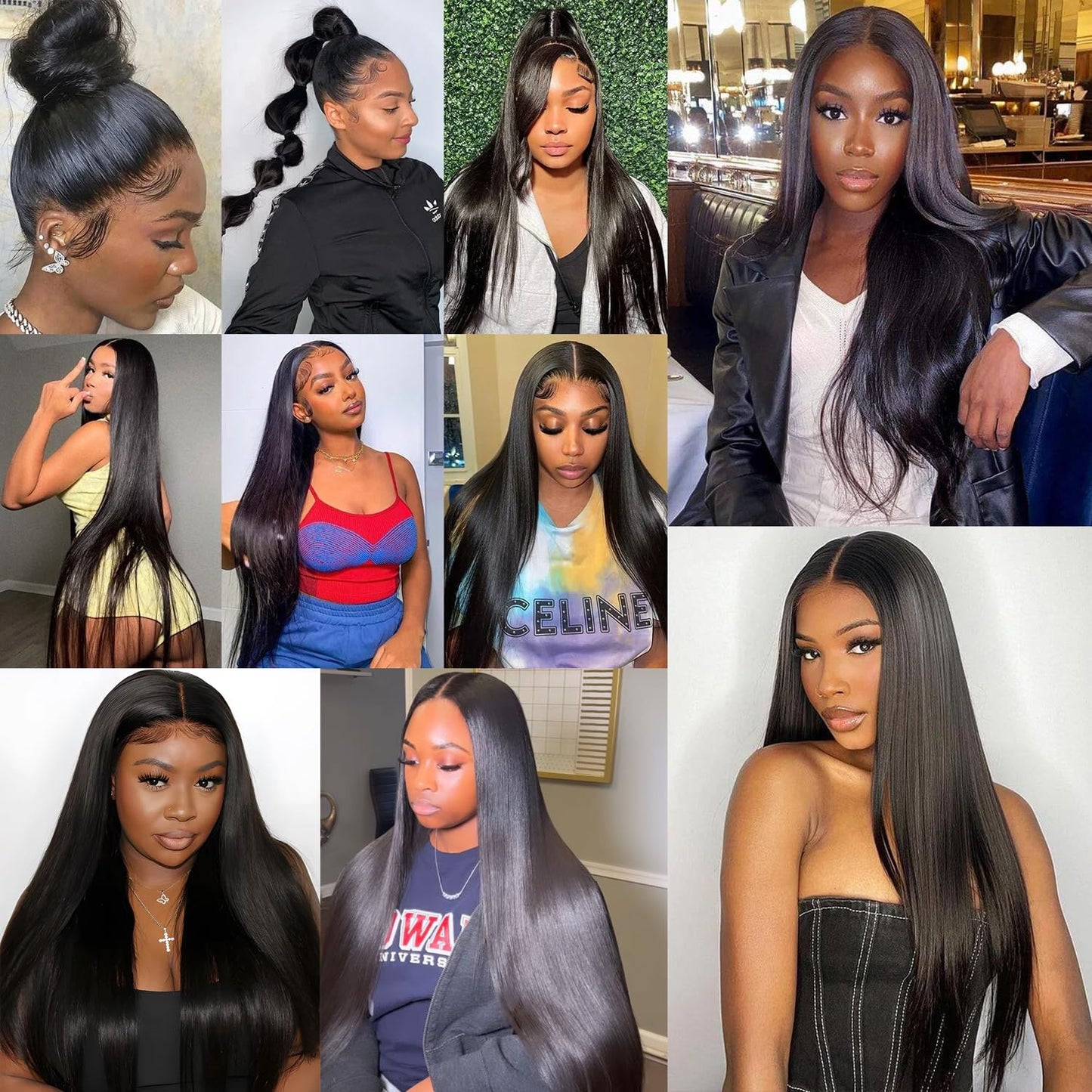 Straight Bundles Human Hair single one Bundle straight Weave Extensions 16 Inch Brazilian Unprocessed Virgin Hair Natural Color