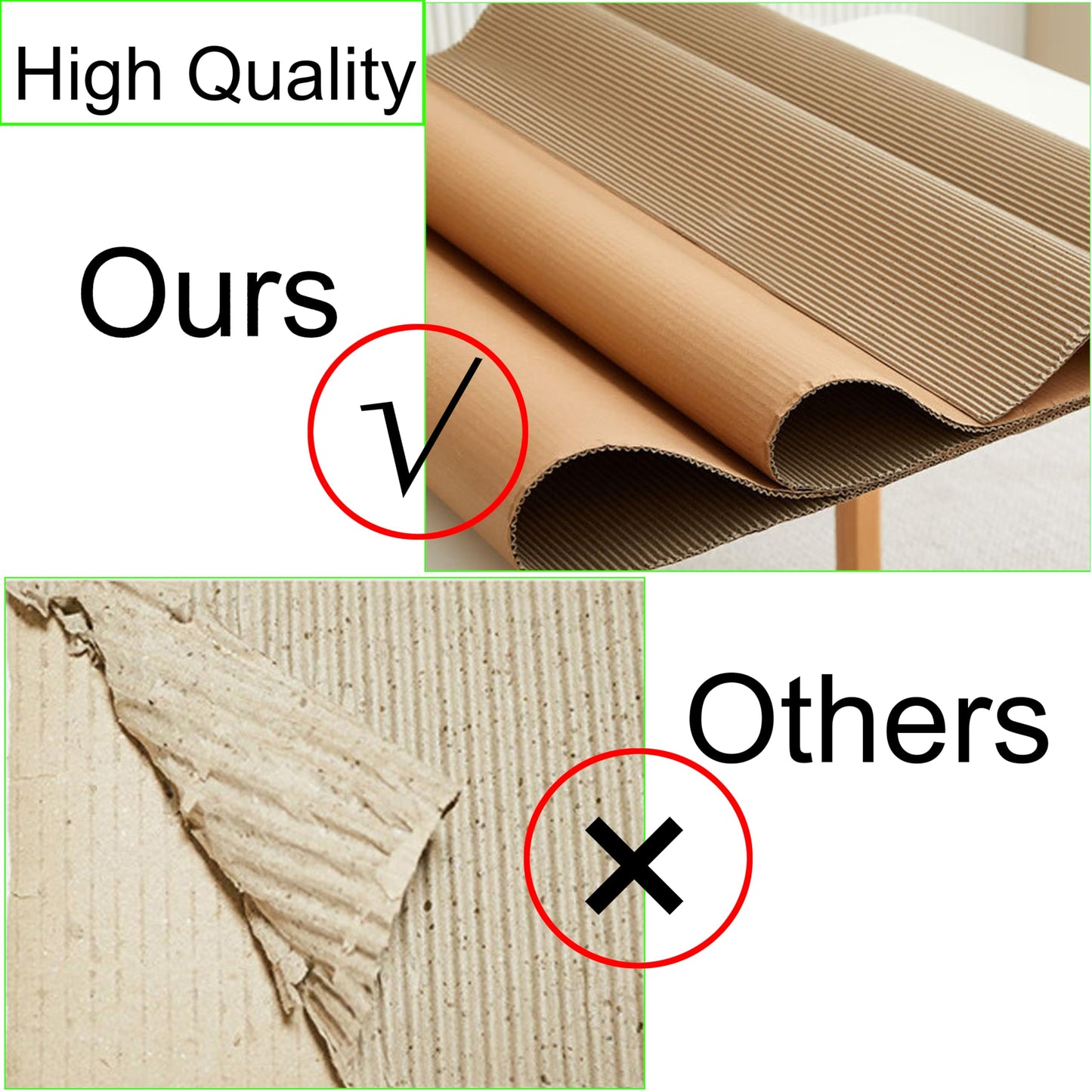 14 x 144in Brown Single Face Corrugated B Flute Cardboard Roll ，Shipping Roll Paper Corrugated Wrap for Packing, Storage, Shipping, DIY(2rolls Each roll14x 72in)