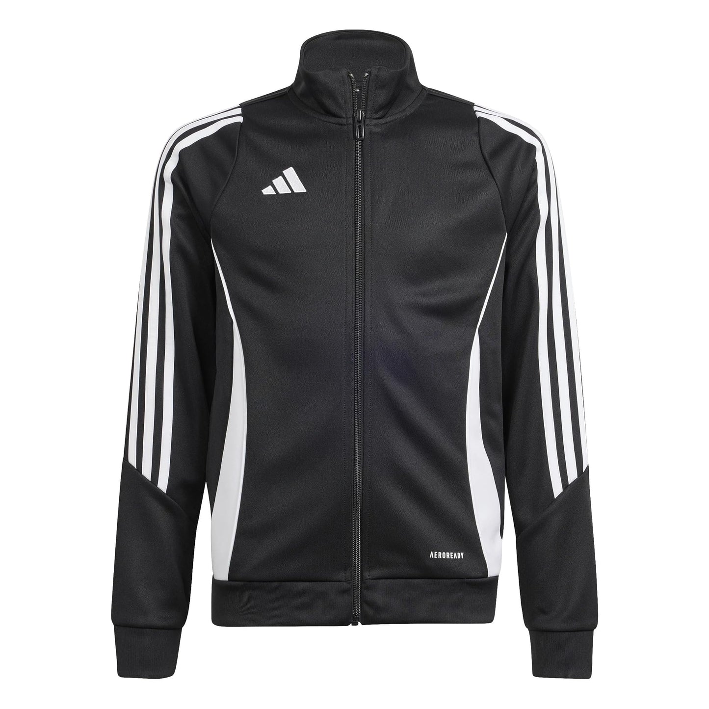 adidas Unisex-Kids Tiro 24 Training Jacket, Black/White, Medium