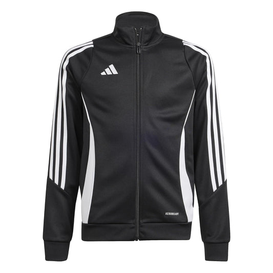 adidas Unisex-Kids Tiro 24 Training Jacket, Black/White, Medium