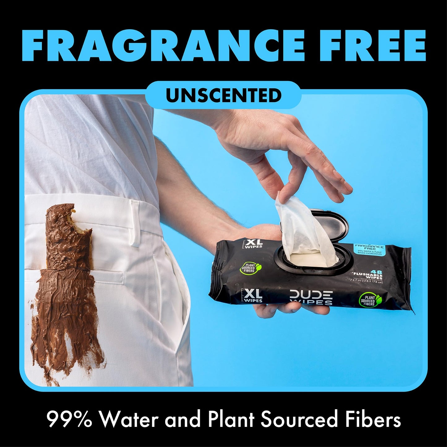 - Flushable Wipes - 6 Pack, 288 Wipes -