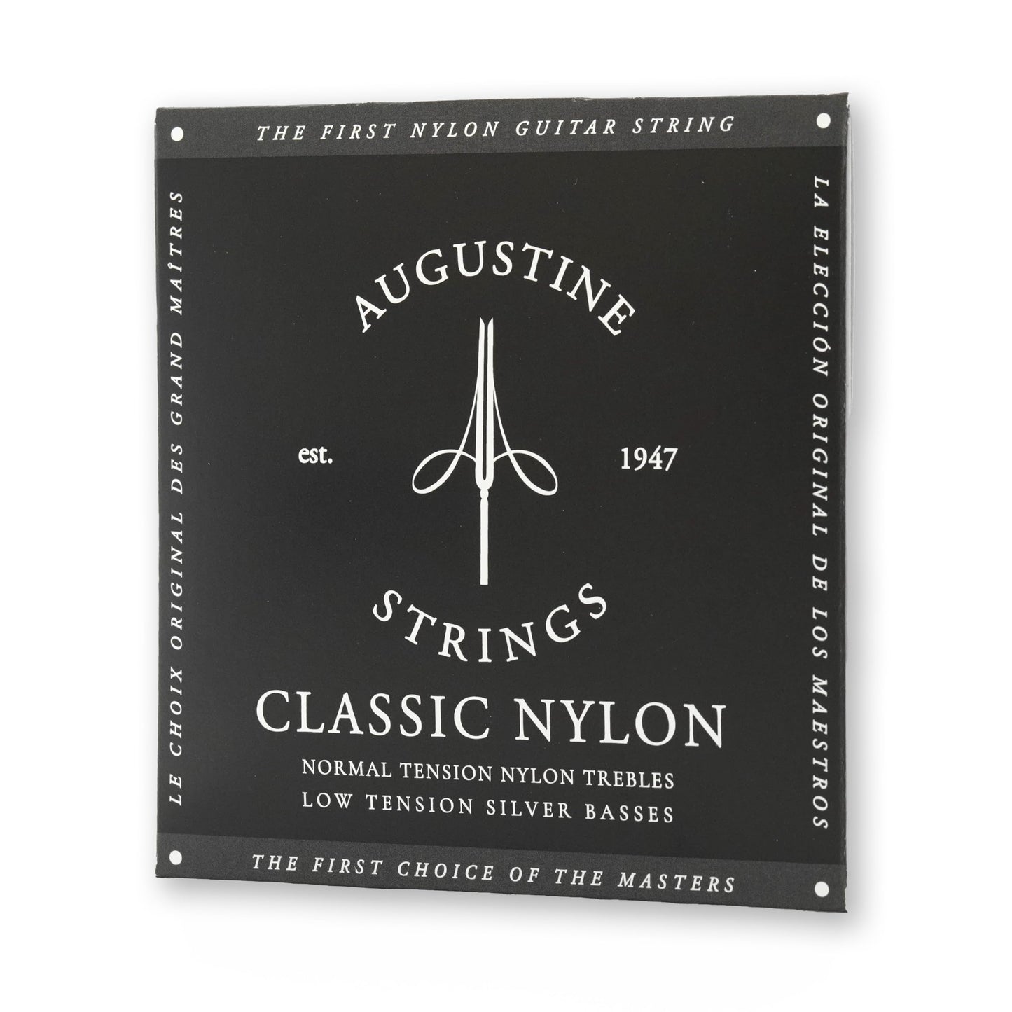 Classic Black - Low Tension Classical Guitar Strings 3-Pack
