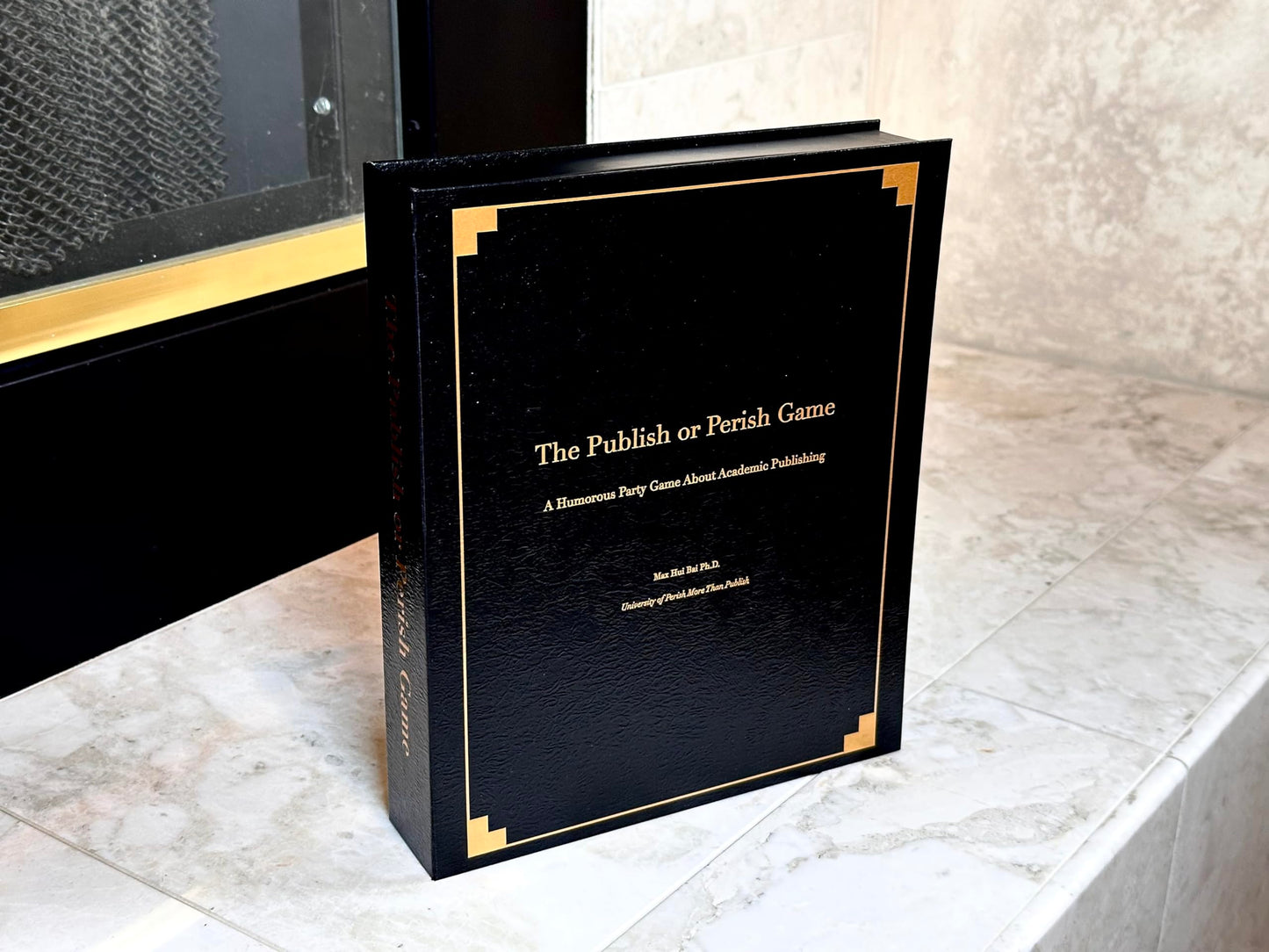 Publish or Perish: A Humorous Party Game About Academia (Kickstarter Edition) | 3-6 Players 14+ | Created by Max Bai Ph.D. Peer-Reviewed by Unserious Researchers Almost Approved by Reviewer 2