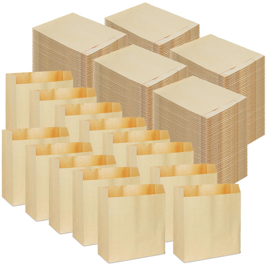 300 Pcs Waxed Kraft Feminine Hygiene Liner Bag, Business Restroom Bathroom Personal Dispensers 7.5 x 10" Waste Receptacle Paper Liners, Sanitary Napkin Disposal Bags, Kraft Bag