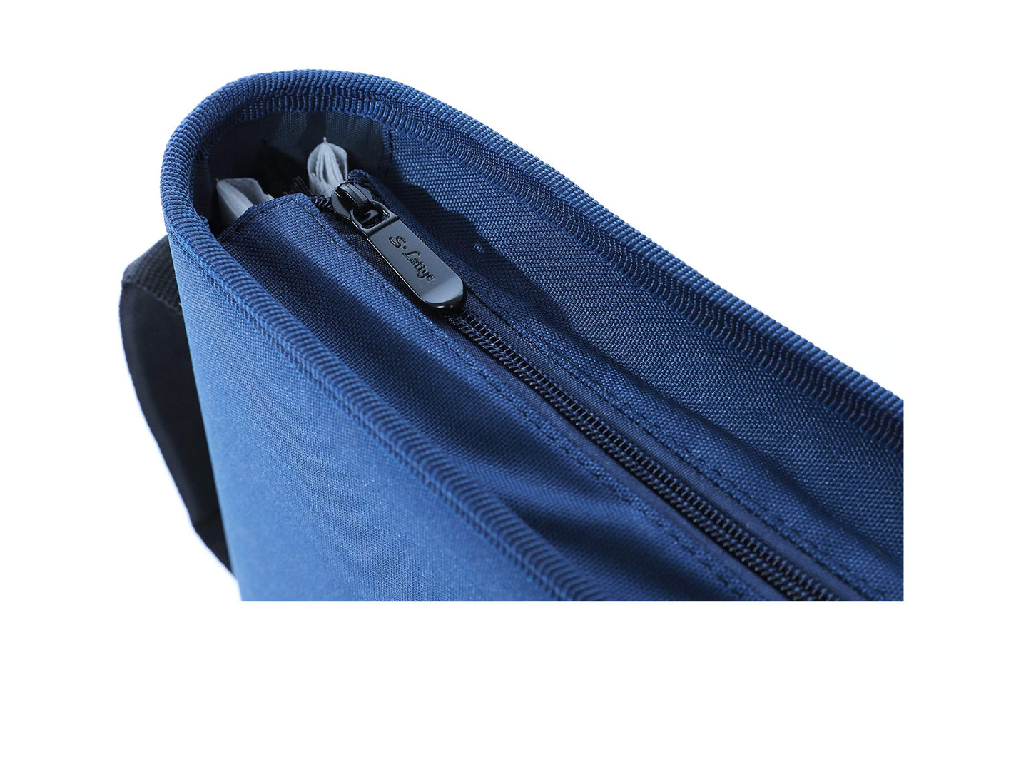 DVD CD Storage Case with Extra Wide Title Cover Pages for Blu Ray Movie Music Audio Media Disk (Portable Carrying Binder Holder Wallet Album Home Organizer)- Blue, 192 Disk Units, 96 Booklet Pockets