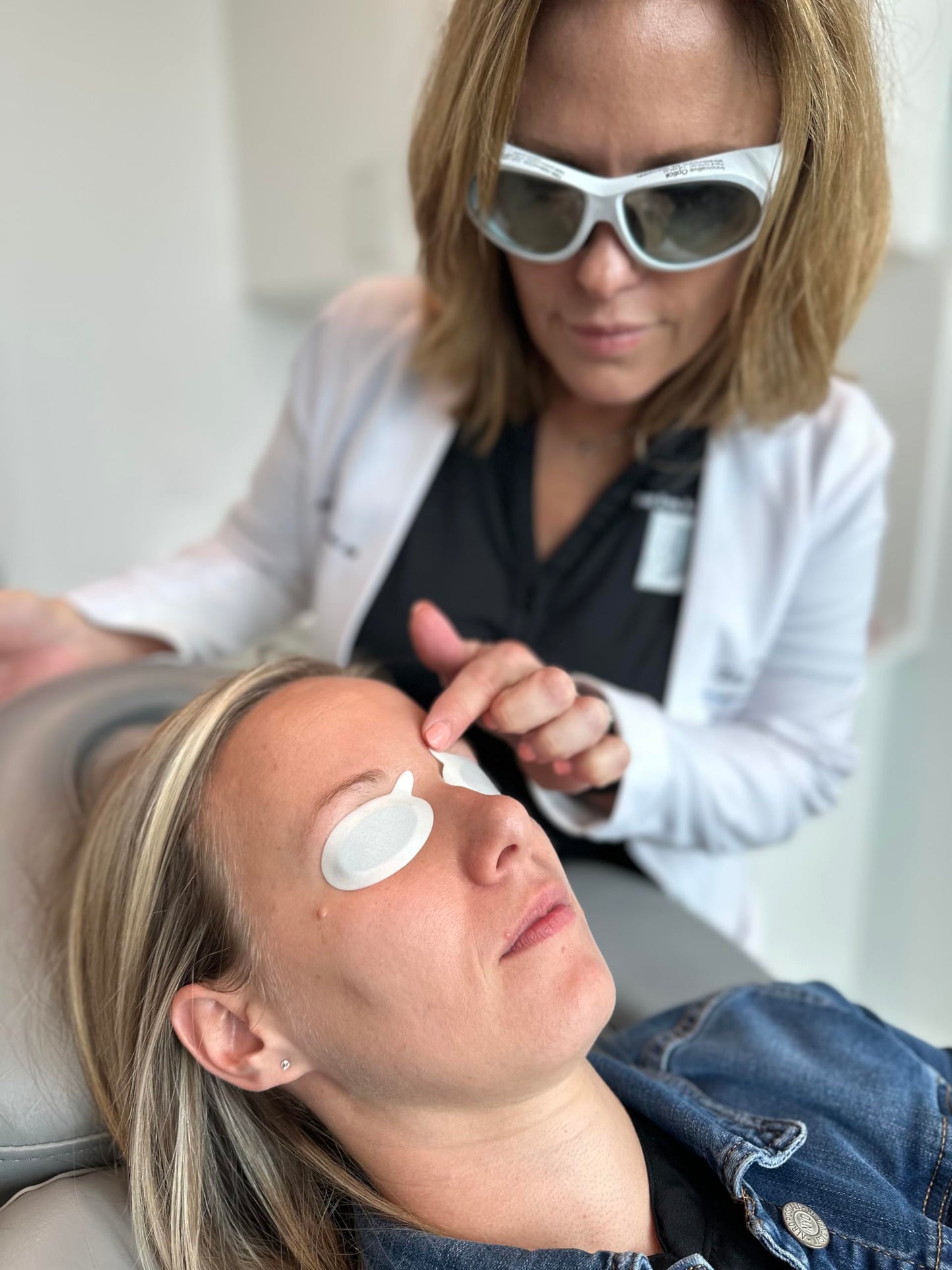 Innovative Optics IPL-AID: Disposable Eye Shield for Safe IPL Treatment. Protect Your Eyes with Precision and Comfort